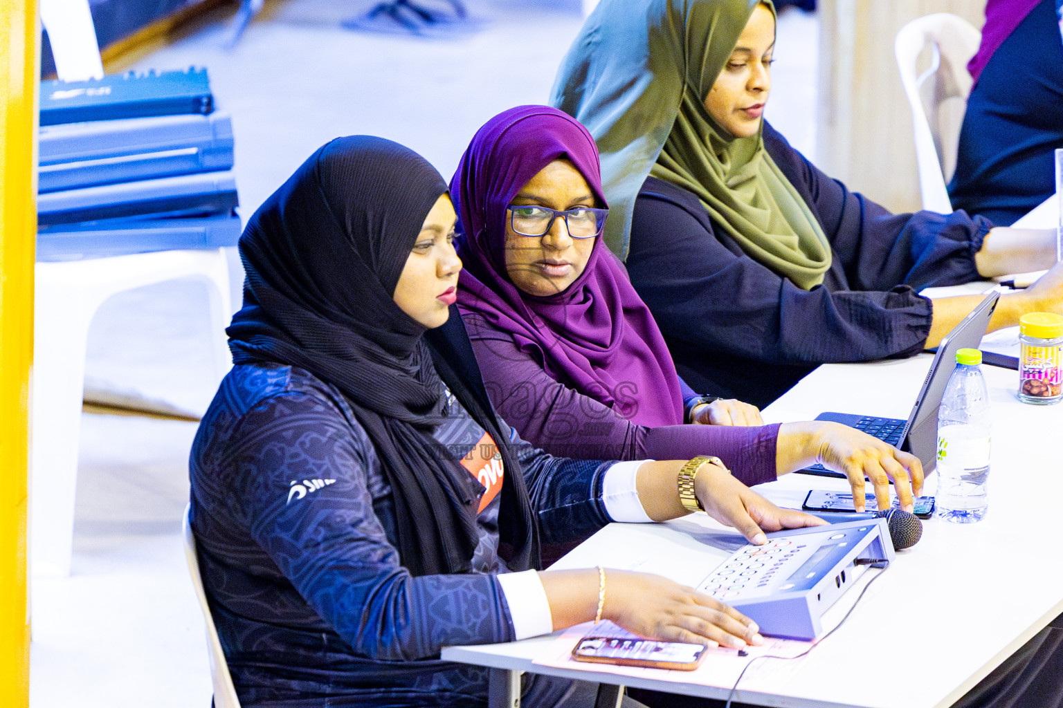 Xenith Sports Club vs MV Netters in Day 10 of National Netball Tournament 2025 held in Social Center at Male', Maldives on Tuesday, 27th May 2025. Photos: Nausham Waheed / images.mv