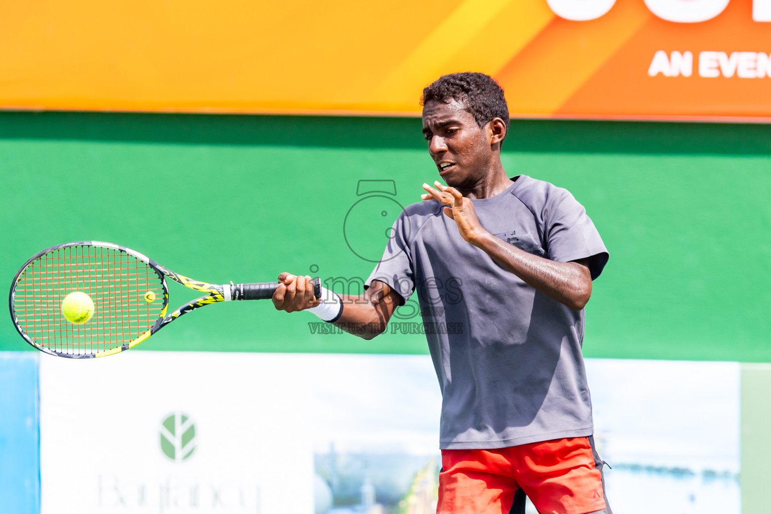 Day 9 of ATF Maldives Junior Open Tennis was held in Male' Tennis Court, Male', Maldives on Friday, 20th December 2024. Photos: Nausham Waheed/ images.mv