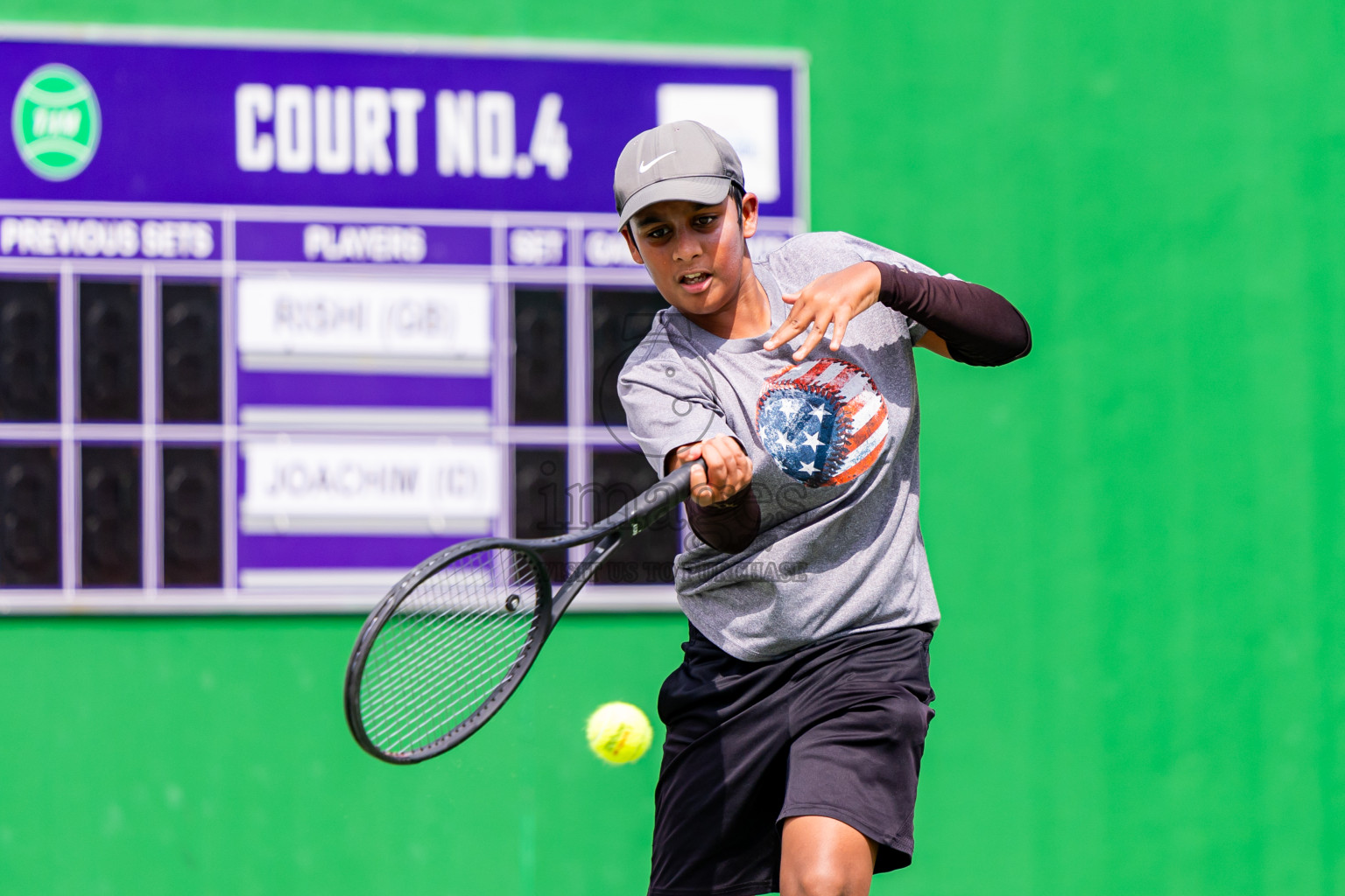 Day 1 of ATF Maldives Junior Open Tennis was held in Male' Tennis Court, Male', Maldives on Monday, 9th December 2024. Photos: Nausham Waheed / images.mv