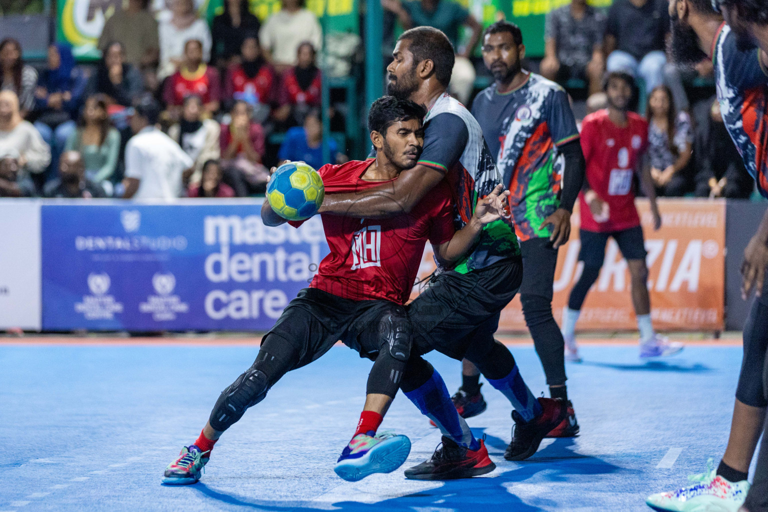 Division one Final 10th National Handball Tournament 2023, held in Handball ground, Male', Maldives on Saturday, 13th January 2023 Photos: Nausham Waheed/ Images.mv