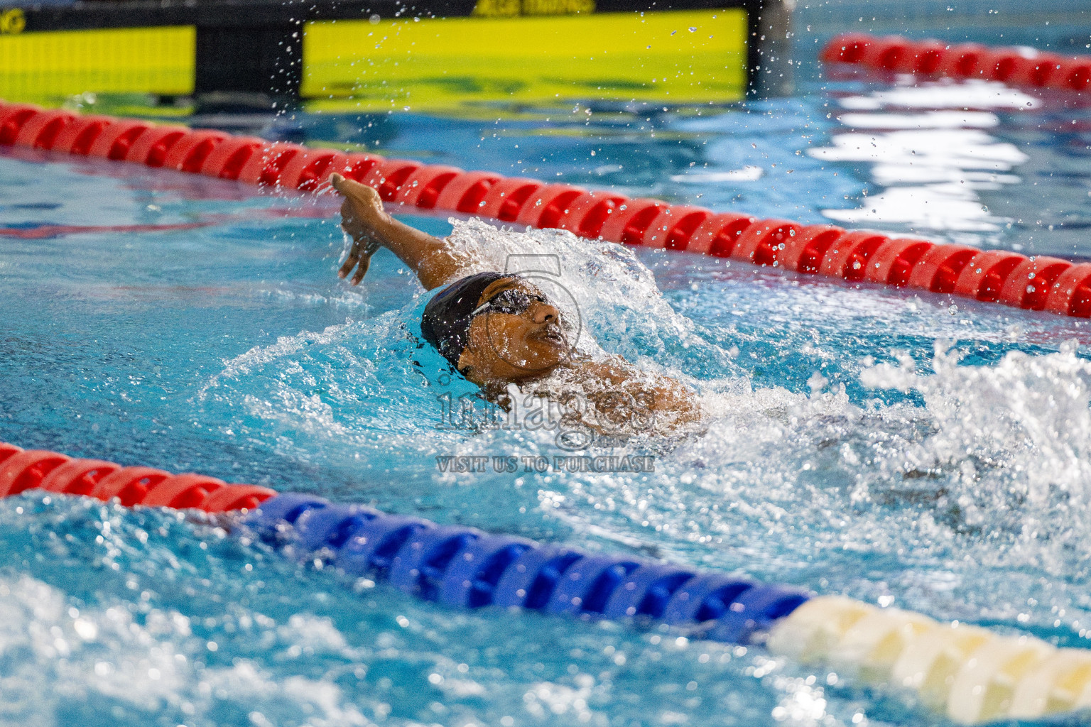 Day 4 of National Swimming Competition 2024 held in Hulhumale', Maldives on Monday, 16th December 2024. 
Photos: Hassan Simah / images.mv