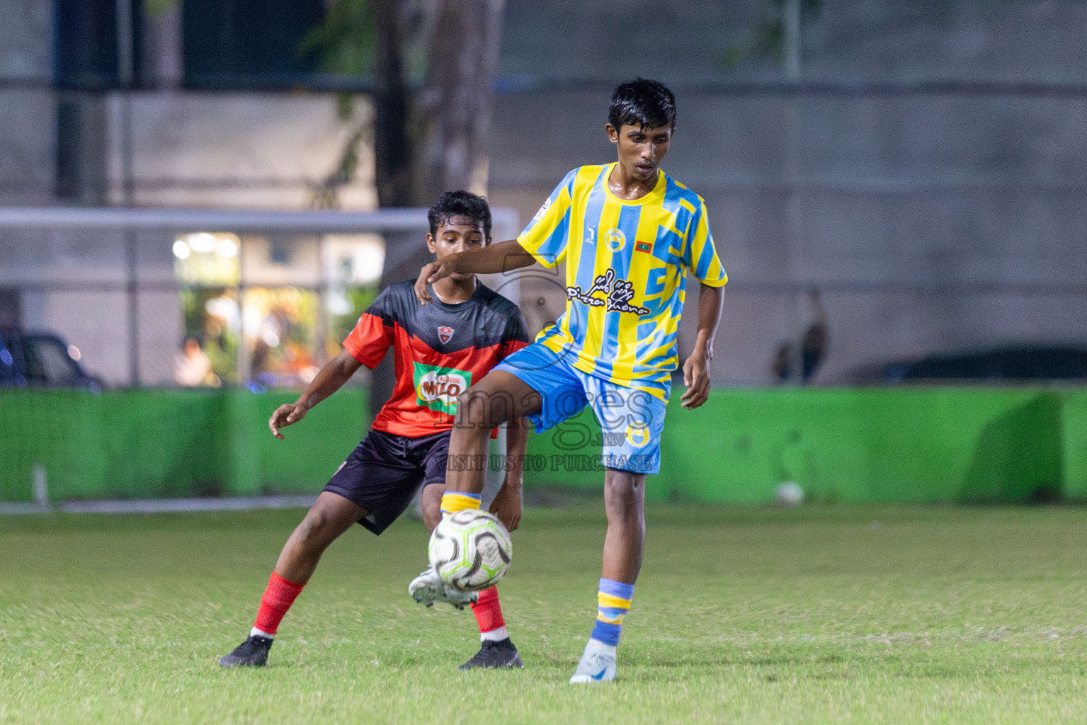 TC vs Valencia  (U14) in Day 5 of Dhivehi Youth League 2024 held at Henveiru Stadium on Friday 29th November 2024. Photos: Shuu Abdul Sattar/ Images.mv