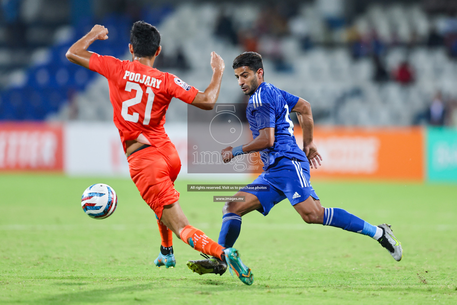 Kuwait vs India in the Final of SAFF Championship 2023 held in Sree Kanteerava Stadium, Bengaluru, India, on Tuesday, 4th July 2023. Photos: Nausham Waheed / images.mv