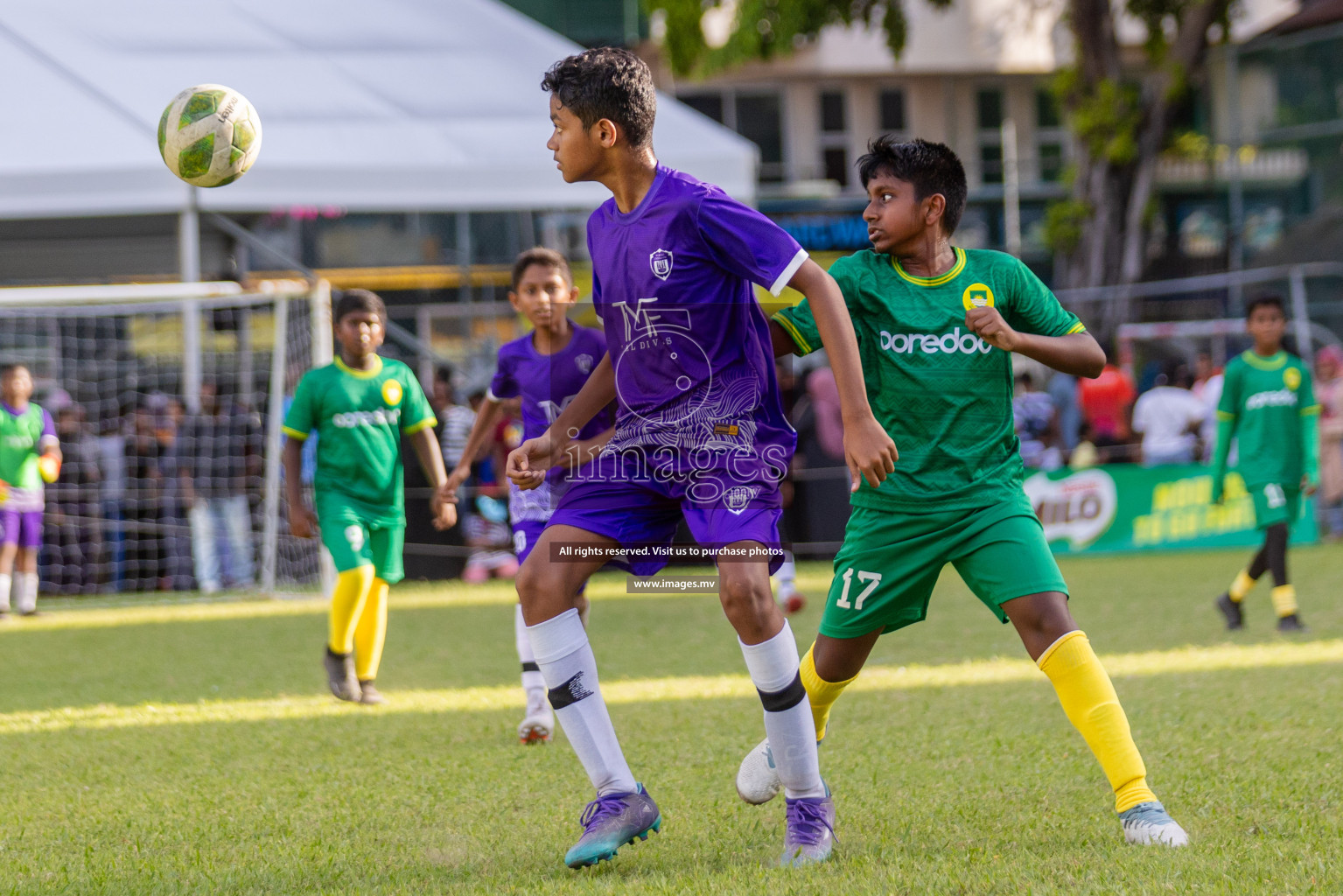 Day 1 of MILO Academy Championship 2023 (U12) was held in Henveiru Football Grounds, Male', Maldives, on Friday, 18th August 2023. 
Photos: Shuu Abdul Sattar / images.mv