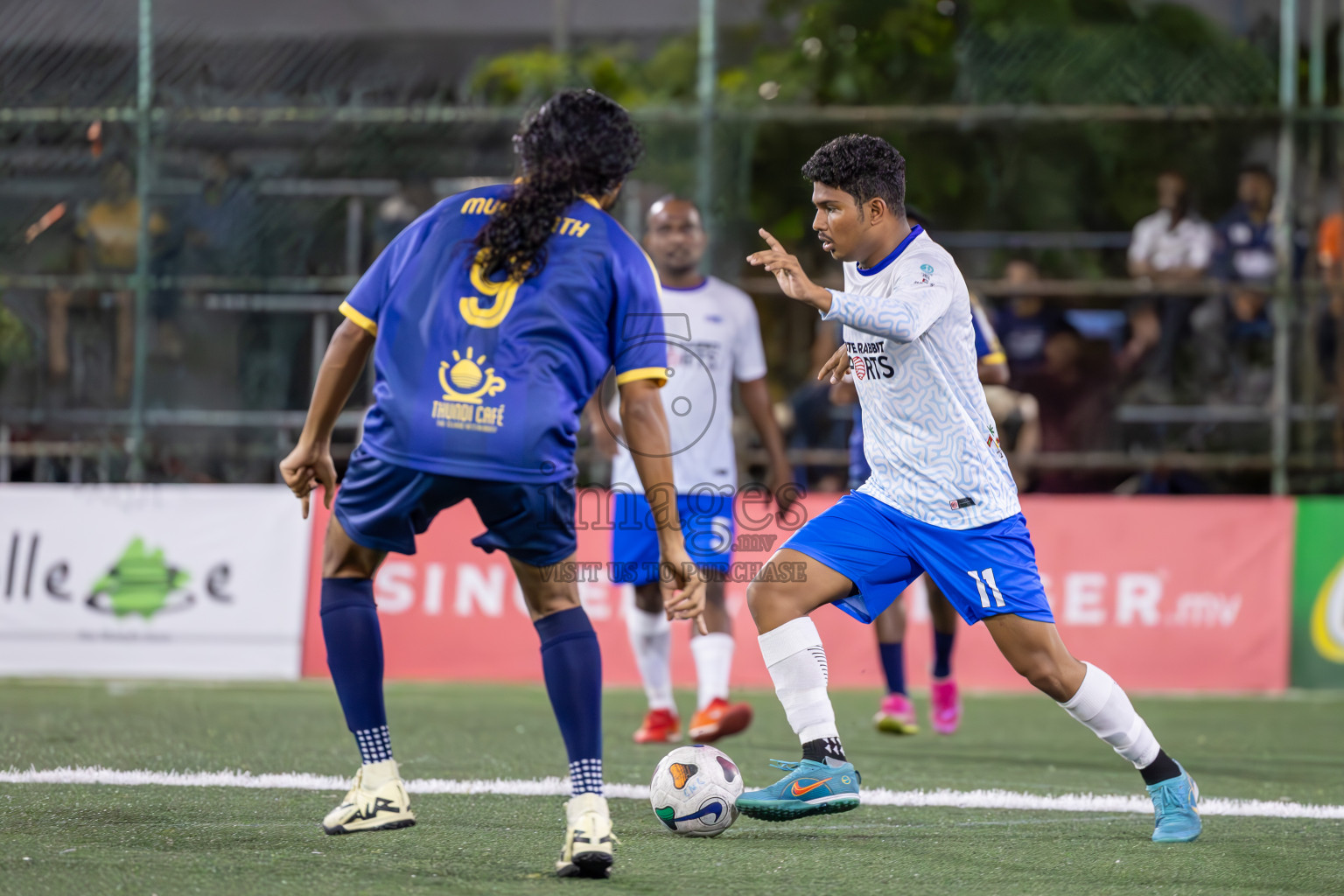 HPSN vs Fisheries RC in Club Maldives Classic 2024 held in Rehendi Futsal Ground, Hulhumale', Maldives on Tuesday, 10th September 2024.
Photos: Ismail Thoriq / images.mv