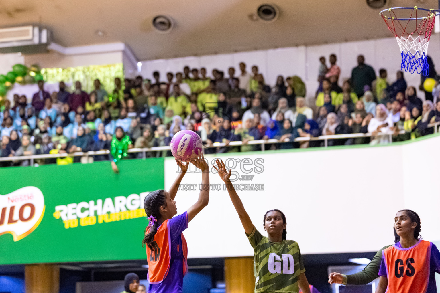 Finals of 26th Inter-School Netball Tournament 2025 was held in Social Center Indoor Hall on Saturday, 8th November 2025. Photos: Mohamed Mahfooz Moosa / images.mv