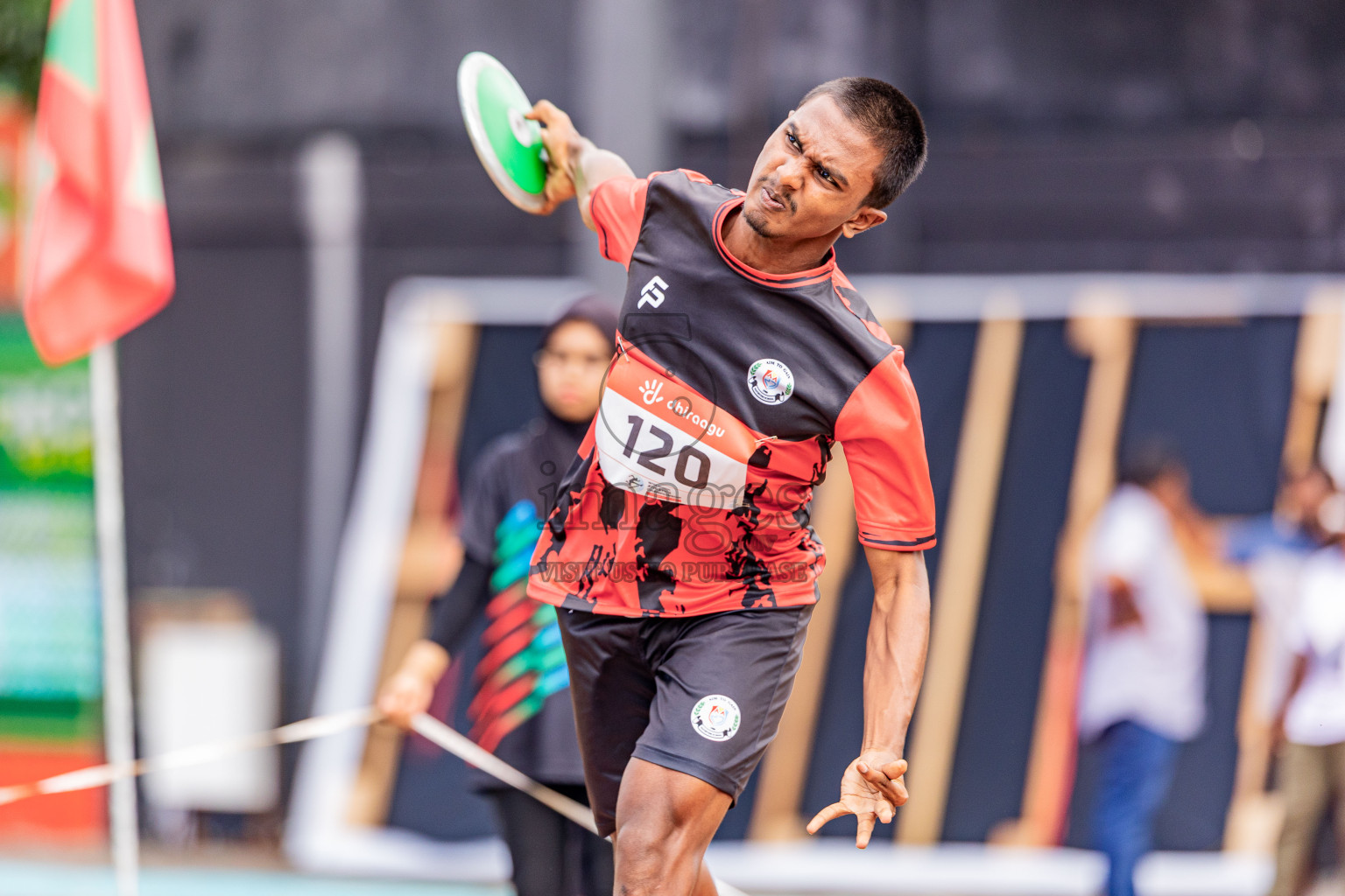 Day 4 of Inter-school Athletics Championship 2025 held in Ekuveni Synthetic Track, Male', Maldives on Thursday, 09th October 2025. Photos by: Areef Adam / Images.mv
