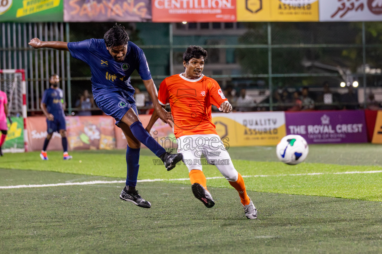 Club Immigration vs Dhiraagu
 in Club Maldives Cup 2024 held in Rehendi Futsal Ground, Hulhumale', Maldives on Tuesday, 24th September 2024. 
Photos: Hassan Simah / images.mv