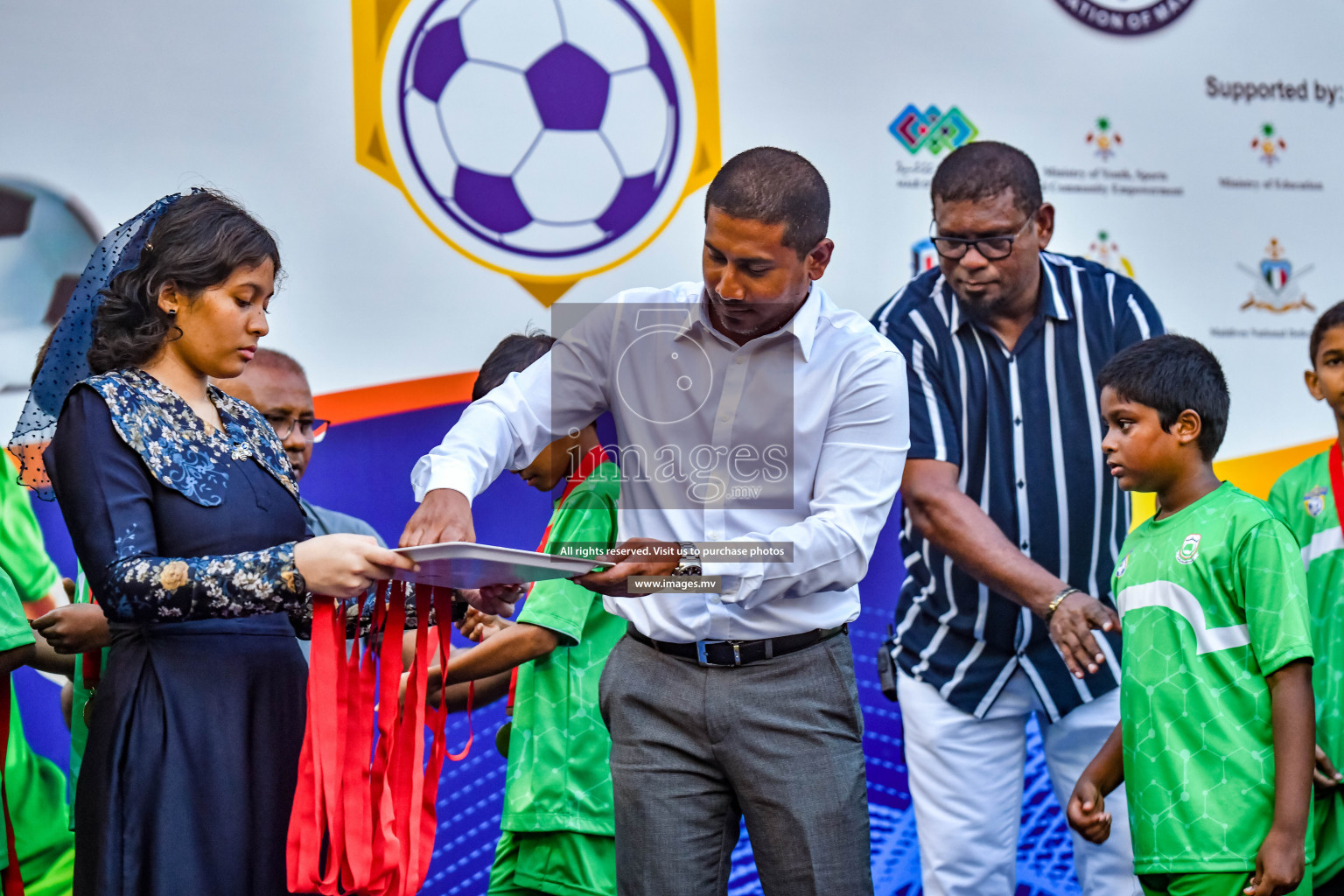 Day 4 of Milo Kids Football Fiesta 2022 was held in Male', Maldives on 22nd October 2022. Photos: Nausham Waheed / images.mv