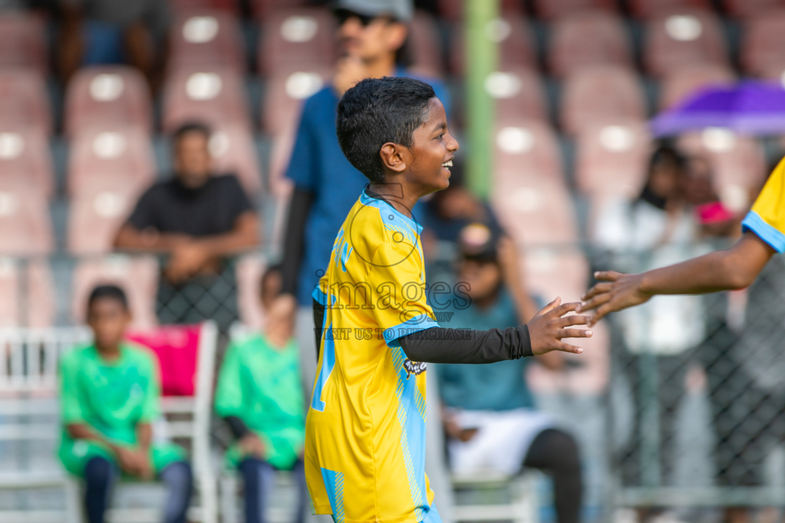 Day 2 of Under 10 MILO Academy Championship 2024 was held at National Stadium in Male', Maldives on Friday, 27th April 2024. Photos: Mohamed Mahfooz Moosa / images.mv