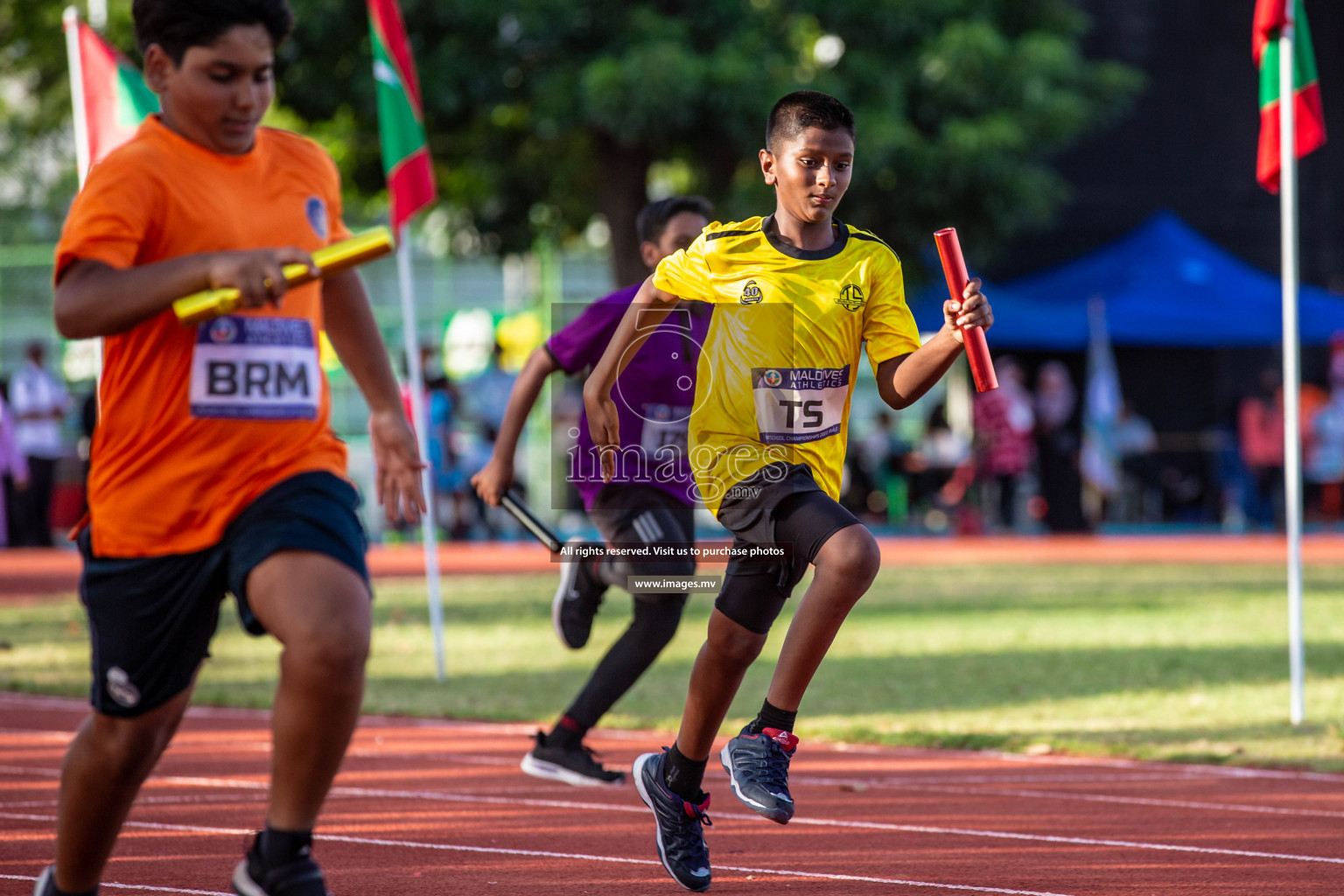 Day 2 of Inter-School Athletics Championship held in Male', Maldives on 24th May 2022. Photos by: Maanish / images.mv