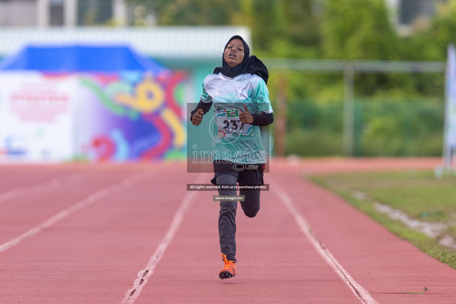 Day four of Inter School Athletics Championship 2023 was held at Hulhumale' Running Track at Hulhumale', Maldives on Wednesday, 17th May 2023. Photos: Shuu  / images.mv