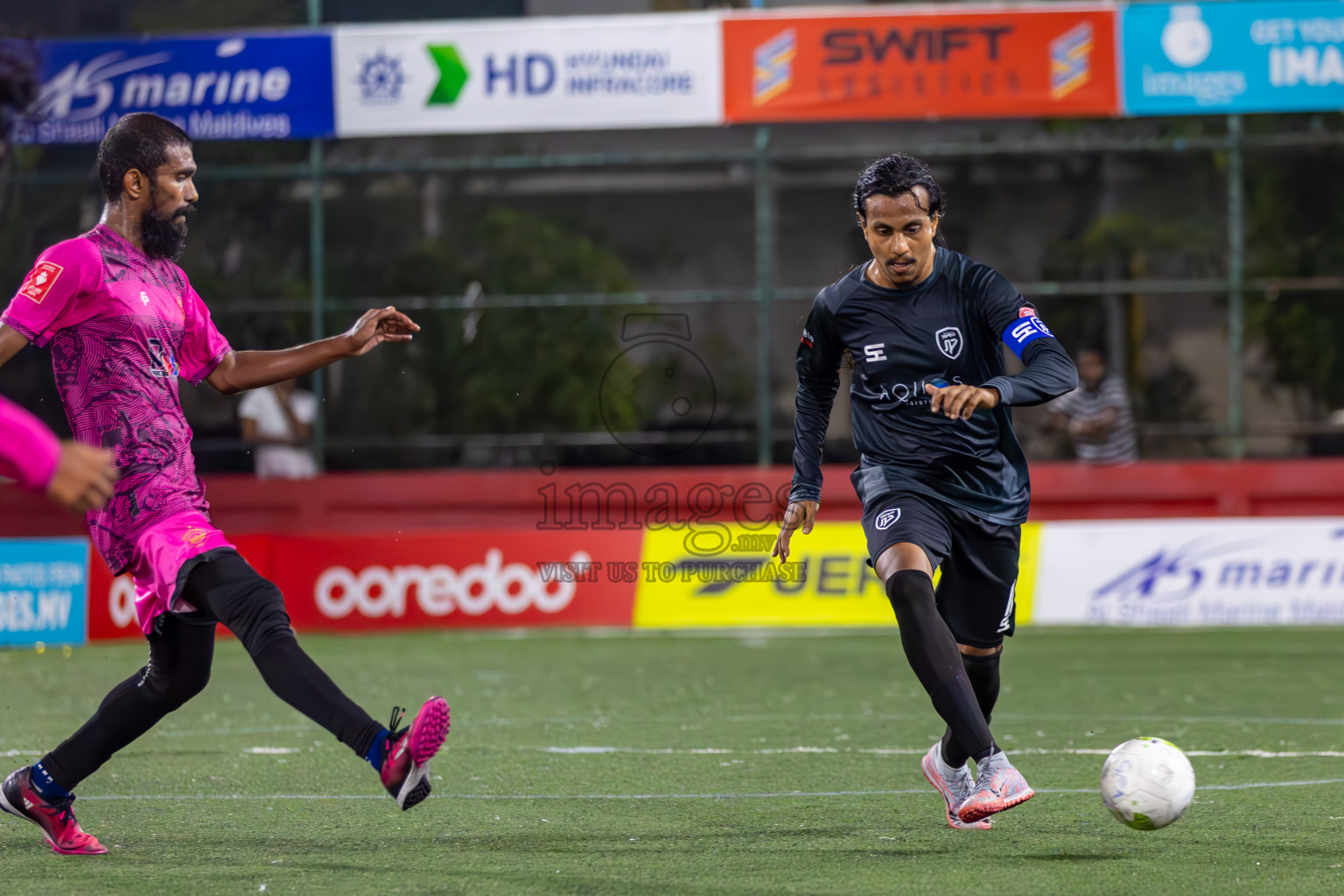 Machchangoalhi vs Maafannu on Day 34 of Golden Futsal Challenge 2024 was held on Monday, 19th February 2024, in Hulhumale', Maldives
Photos: Ismail Thoriq / images.mv