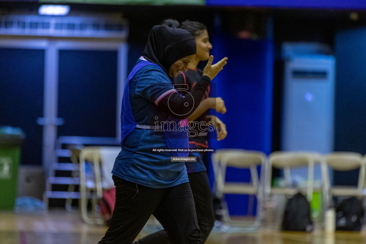 Xenith Sports Club vs Youth United Sports Club in the Milo National Netball Tournament 2022 on 18 July 2022, held in Social Center, Male', Maldives. Photographer: Shuu, Hassan Simah / Images.mv