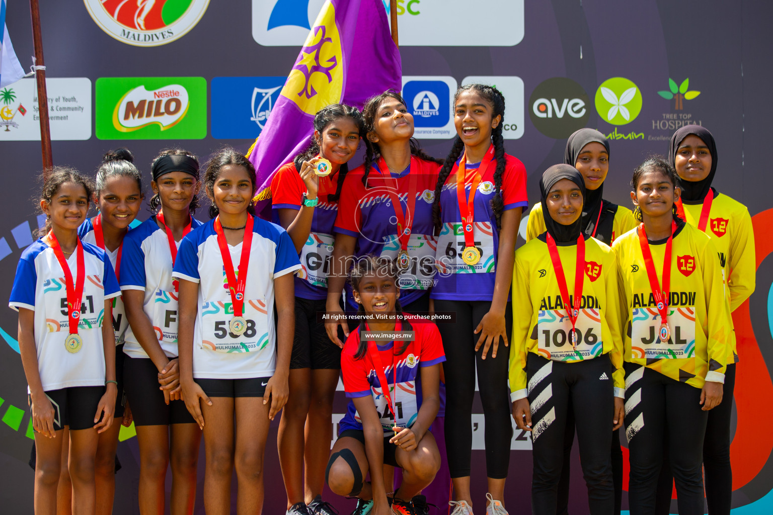 Final Day of Inter School Athletics Championship 2023 was held in Hulhumale' Running Track at Hulhumale', Maldives on Friday, 19th May 2023. Photos: Mohamed Mahfooz Moosa / images.mv