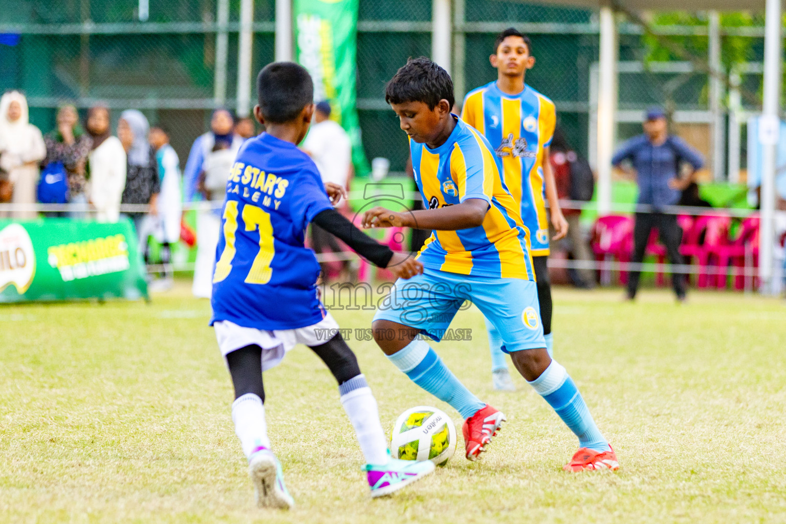 Day 2 of MILO Academy Championship 2025 (U-12) was held at Henveiru Stadium in Male', Maldives on Friday, 2nd May 2025. Photos: Mohamed Mahfooz Moosa / images.mv