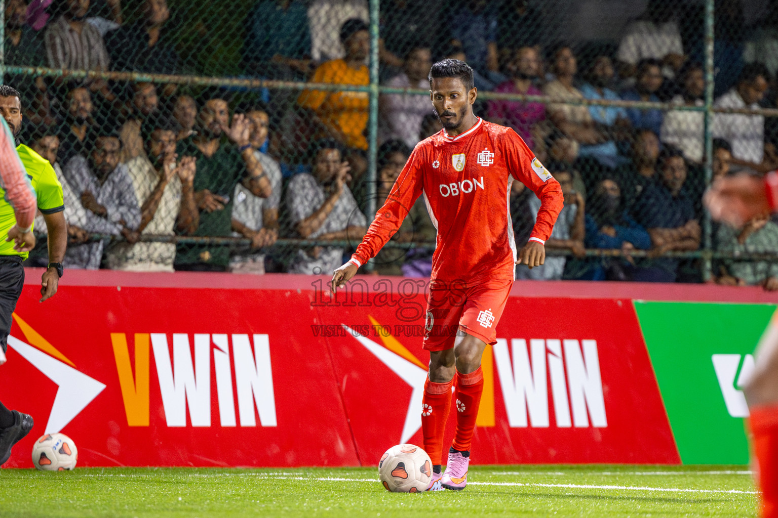 Joali Maldives vs Club Combination (Eydhafushi) in Kings Cup of Club Maldives 2025 was held in Rehendhi Futsal Ground, Hulhumale', Maldives on Saturday, 6th September 2025. Photos: Ismail Thoriq / images.mv