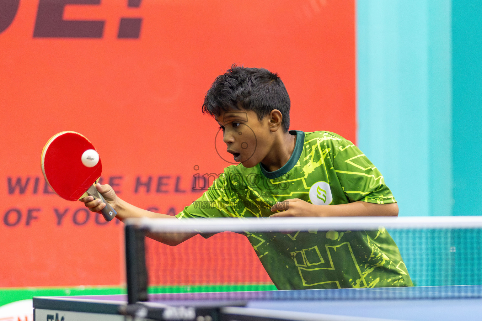 Day 3 of Interschool Table Tennis Tournament 2025 held at Male' TT Hall, Male', Maldives on Saturday, 17th May 2025. Photos By: Mohamed Mahfooz Moosa / images.mv