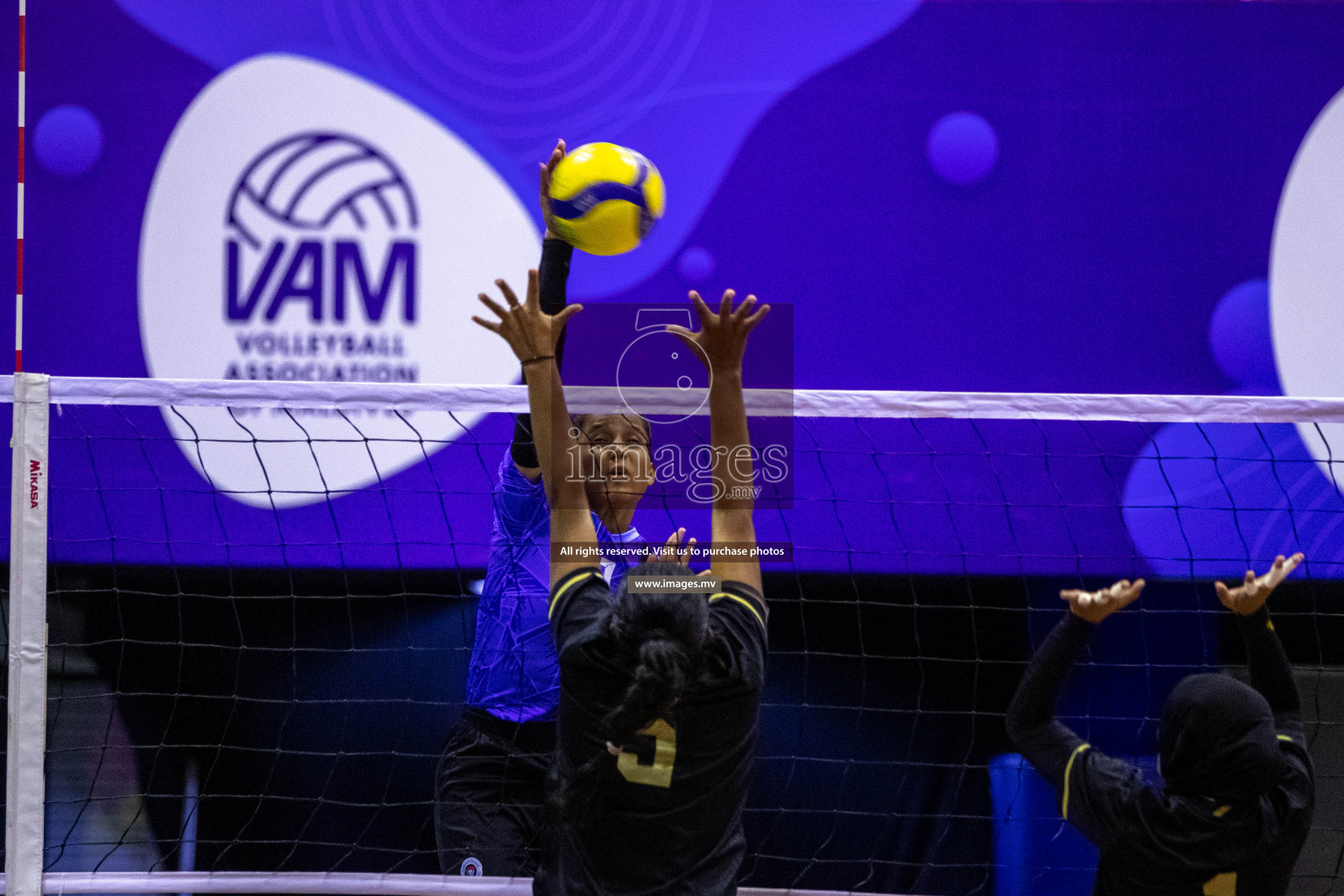 Volleyball Association Cup 2022-Women's Division-Match Day 3 was held in Male', Maldives on Thursday, 26th May 2022 Photos By: Ismail Thoriq / images.mv