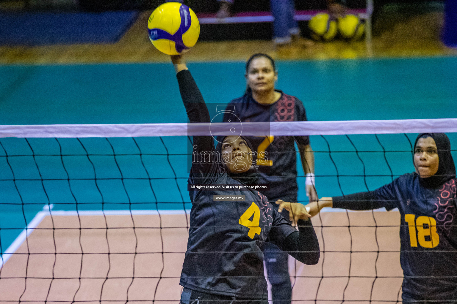 Volleyball Association Cup 2022-Women's Division-Match Day 6 was held in Male', Maldives on 28th May 2022 at Social Center Indoor Hall Photos By: Nausham Waheed /images.mv