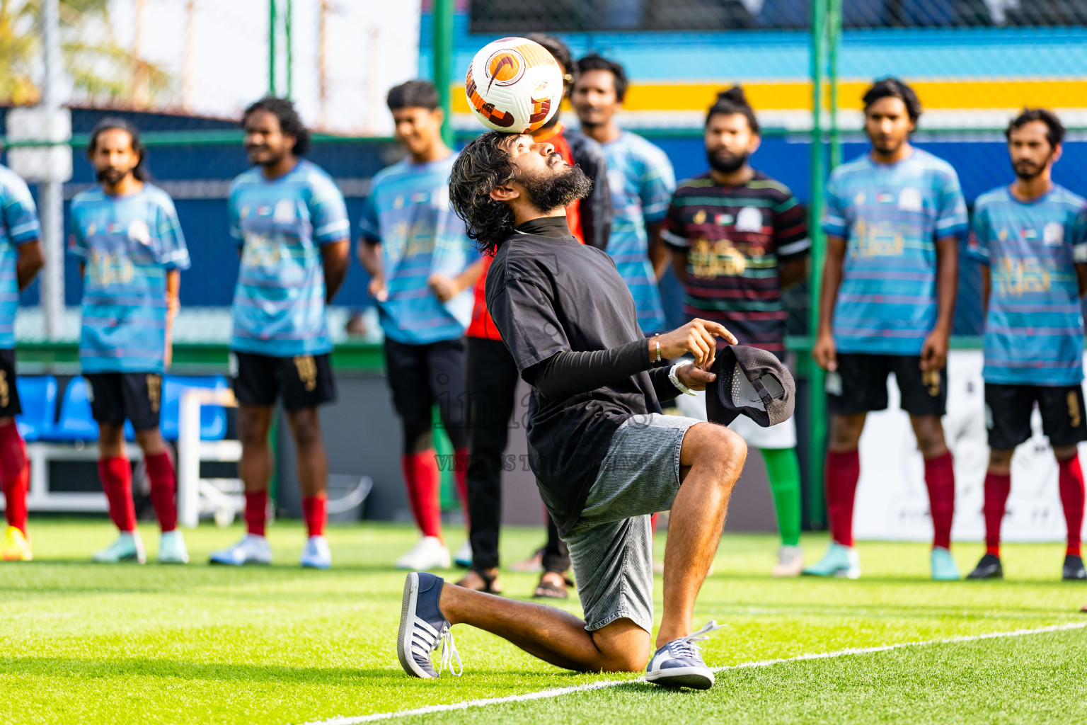 Spartans vs BG New Generation in Day 1 of BG Futsal Challenge 2024 was held on Thursday, 12th March 2024, in Male', Maldives Photos: Nausham Waheed / images.mv