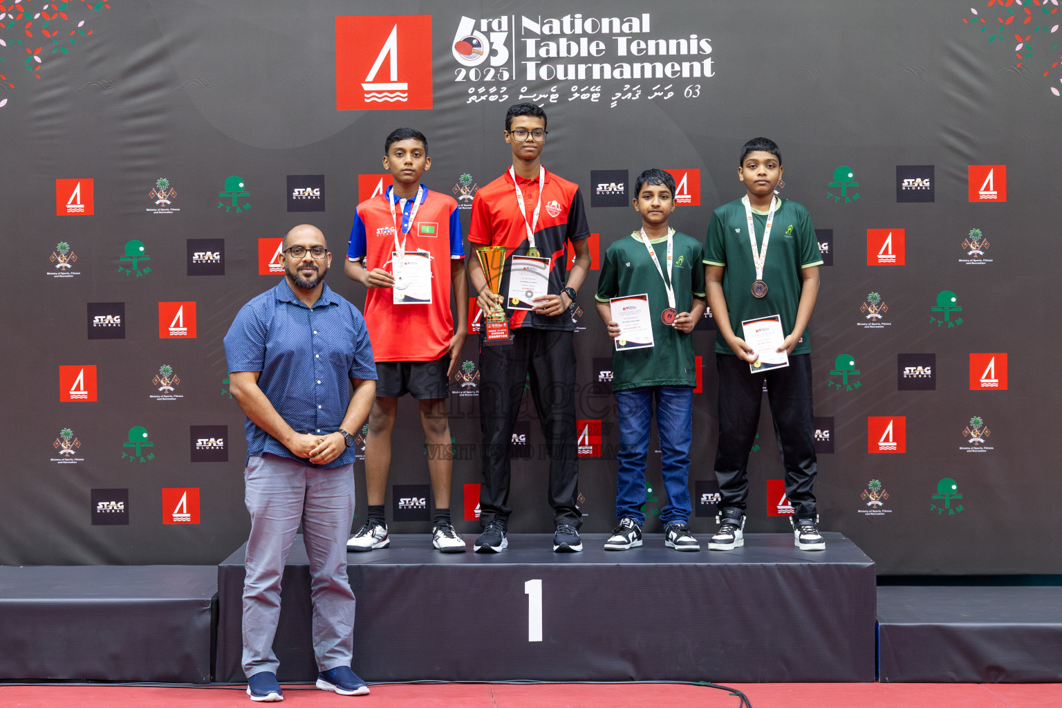 Day 6 of BML 63rd National Table Tennis Tournament 2025 was held on Saturday, 30th August 2025 in Male' TT Hall, Male', Maldives.
Photos: Ismail Thoriq / images.mv