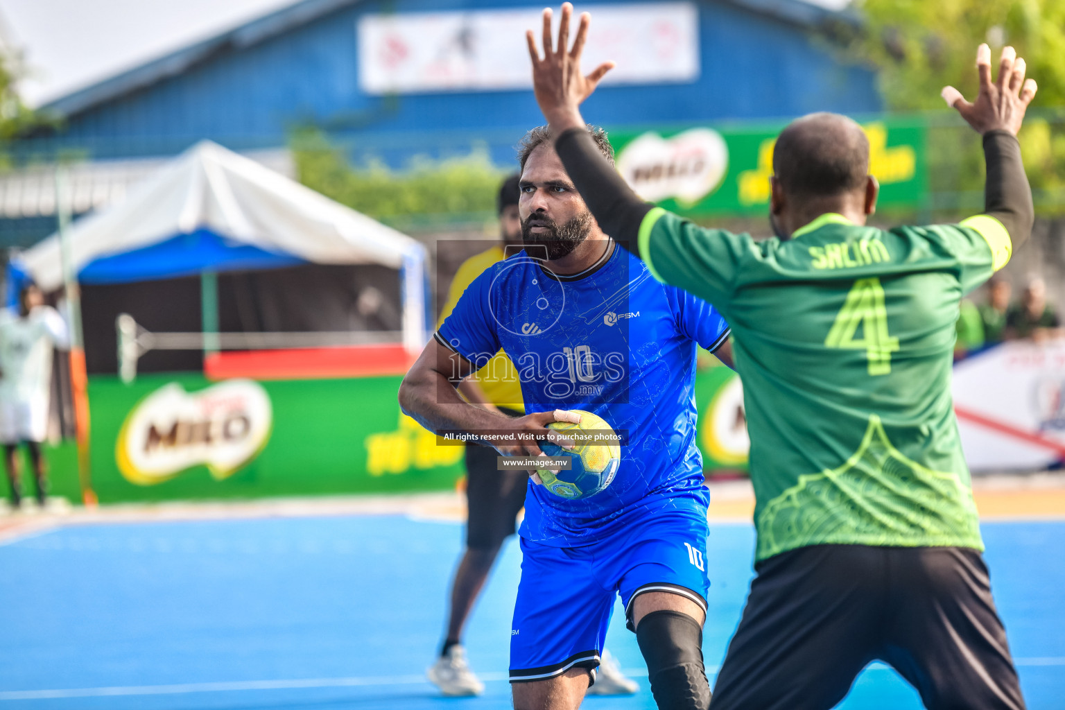 Day 11 of Milo 6th Inter Office Handball Tournament 2022 - Photos by Nausham Waheed