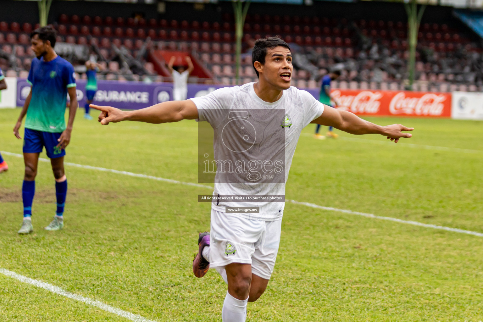 Super United Sports vs Green Streets in Ooredoo Dhivehi Premier League 2021/22 on 06 July 2022, held in National Football Stadium, Male', Maldives