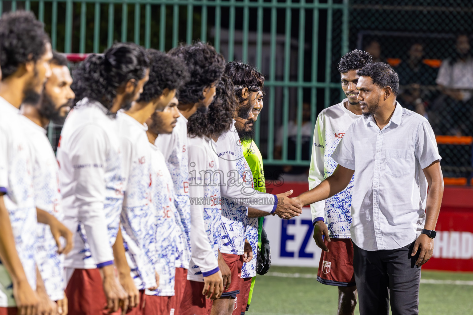 Th Dhiyamigili vs Th Vilufushi  in Day 6 of Golden Futsal Challenge 2025 on Friday, 6th January 2025, in Hulhumale', Maldives
Photos: Ismail Thoriq / images.mv