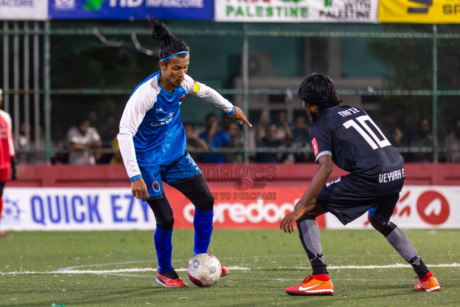 M Veyvah vs M Mulah in Day 22 of Golden Futsal Challenge 2024 was held on Monday , 5th February 2024 in Hulhumale', Maldives
Photos: Ismail Thoriq / images.mv