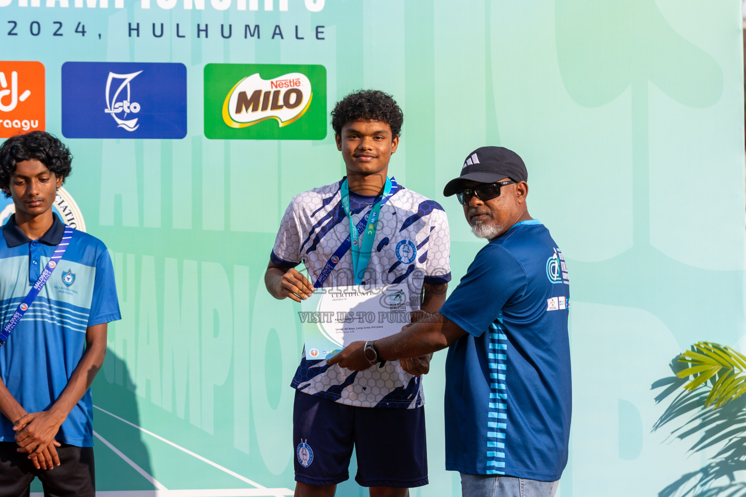 MWSC Interschool Athletics Championships 2024 - Day 3
Day 3 of MWSC Interschool Athletics Championships 2024 held in Hulhumale Running Track, Hulhumale, Maldives on Monday, 11th November 2024. Photos by: Ismail Thoriq / Images.mv