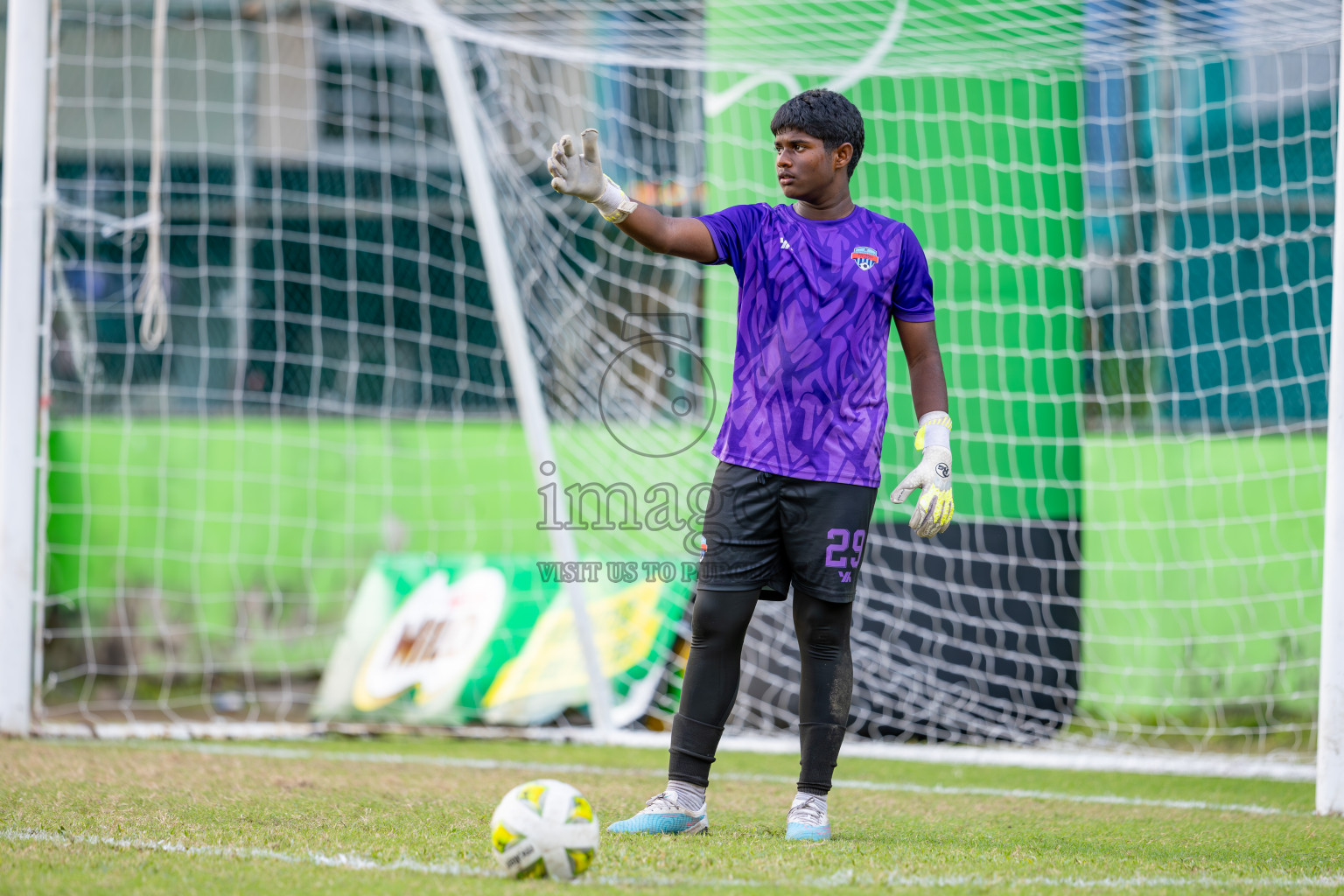 Day 4 of MILO Academy Championship 2024 (U-14) was held in Henveyru Stadium, Male', Maldives on Sunday, 3rd November 2024. Photos: Ismail Thoriq / Images.mv