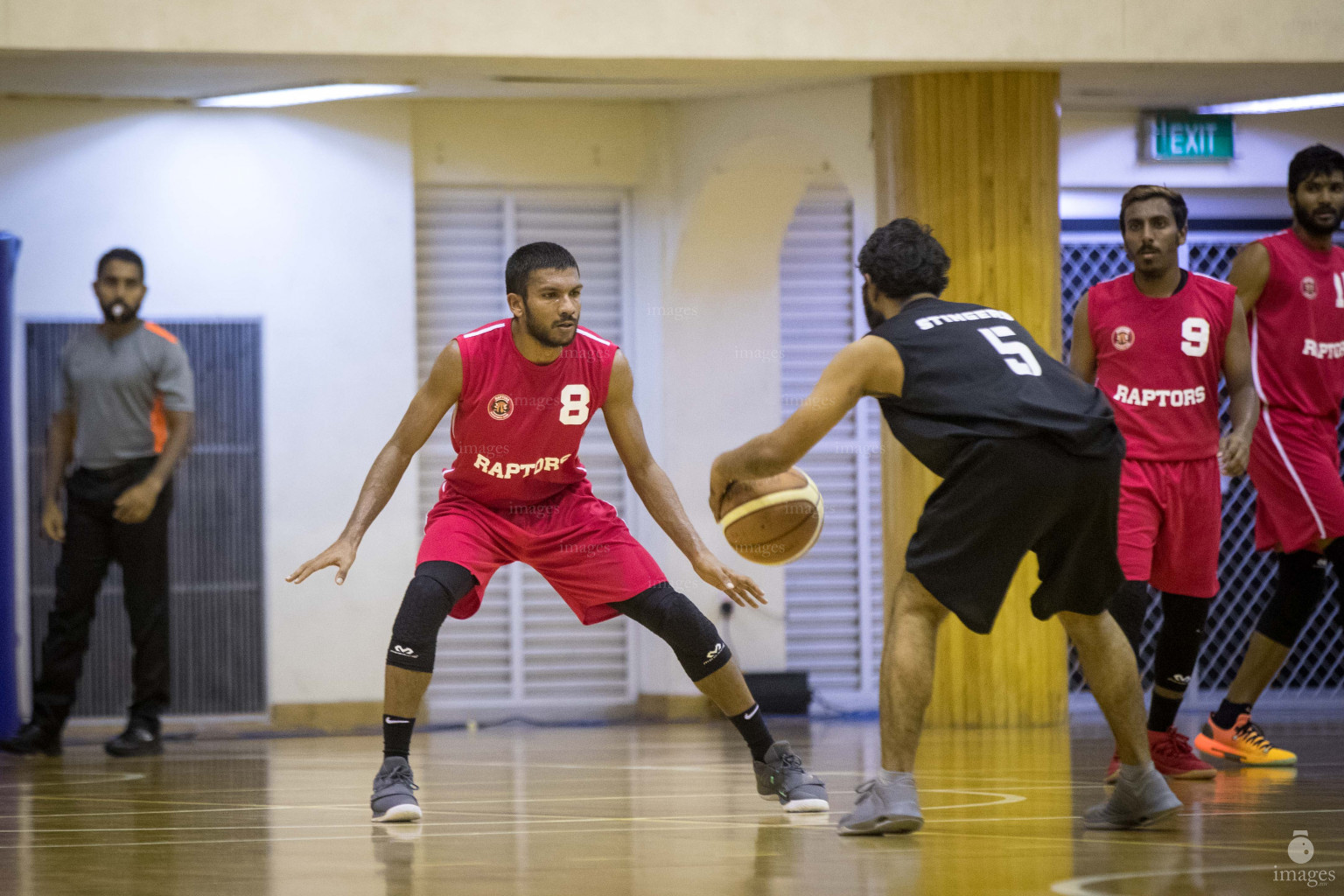 Raptors BC vs Stingers BC in 27th MBA Championship 2019 (Men's Division / Semi Final 1) on Monday, 26th February 2019 in Male', Maldives. Photos: Ismail Thoriq / images.mv