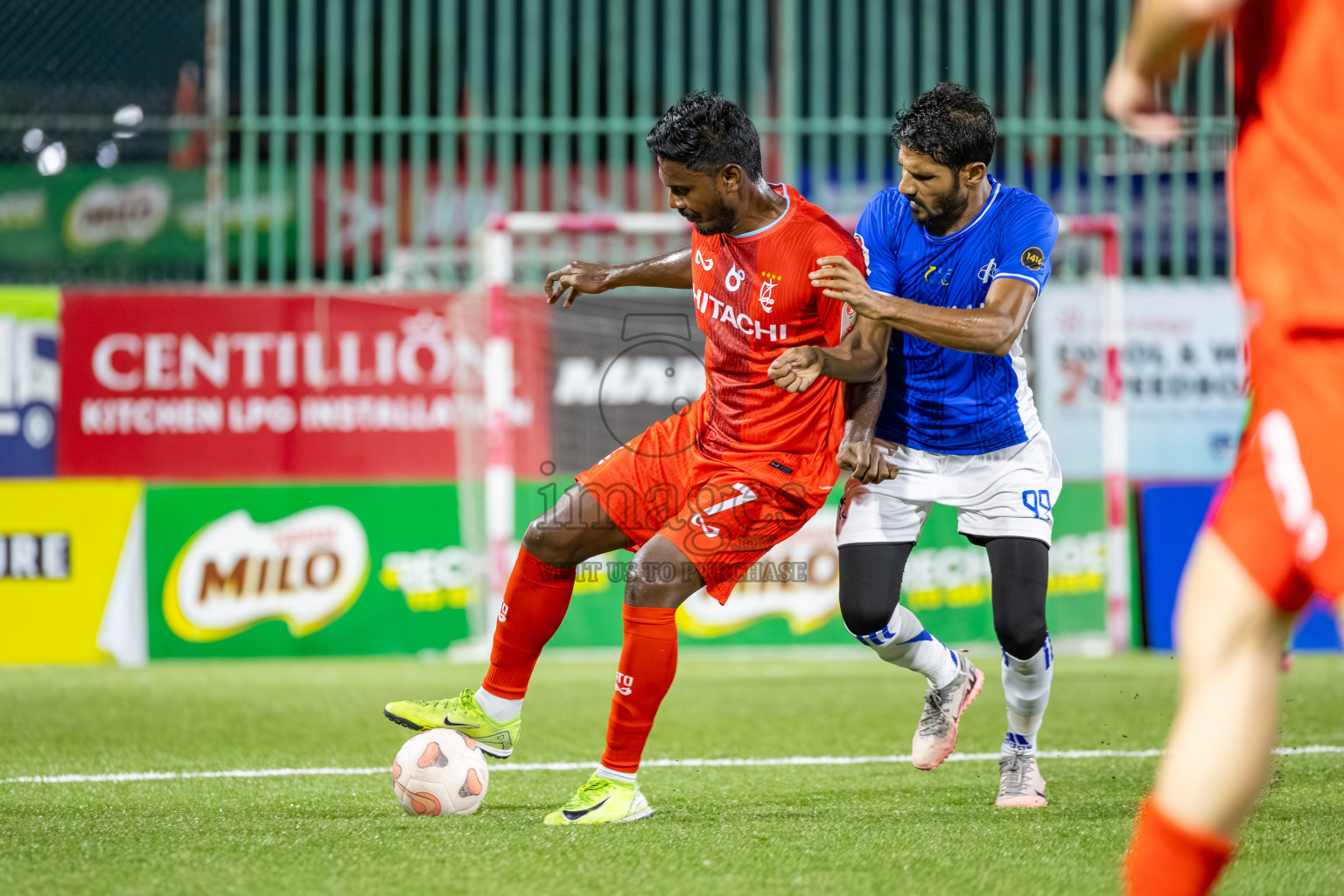 STO vs CRC in Day 4 of Club Maldives Cup 2025 was held in Rehendi Futsal Ground, Hulhumale', Maldives on Thursday, 2nd October 2025. Photos: Mohamed Mahfooz Moosa / images.mv