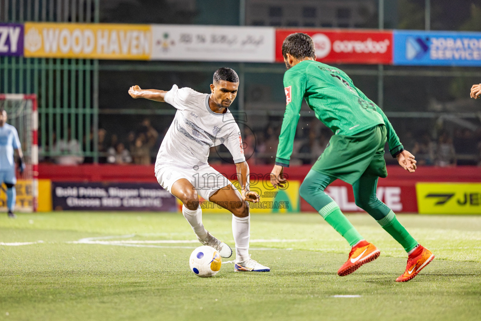 HA. Vashfaru vs HA. Utheemu in Day 1 of Golden Futsal Challenge 2025 on Sunday, 5th January 2025, in Hulhumale', Maldives 
Photos: Nausham Waheed / images.mv