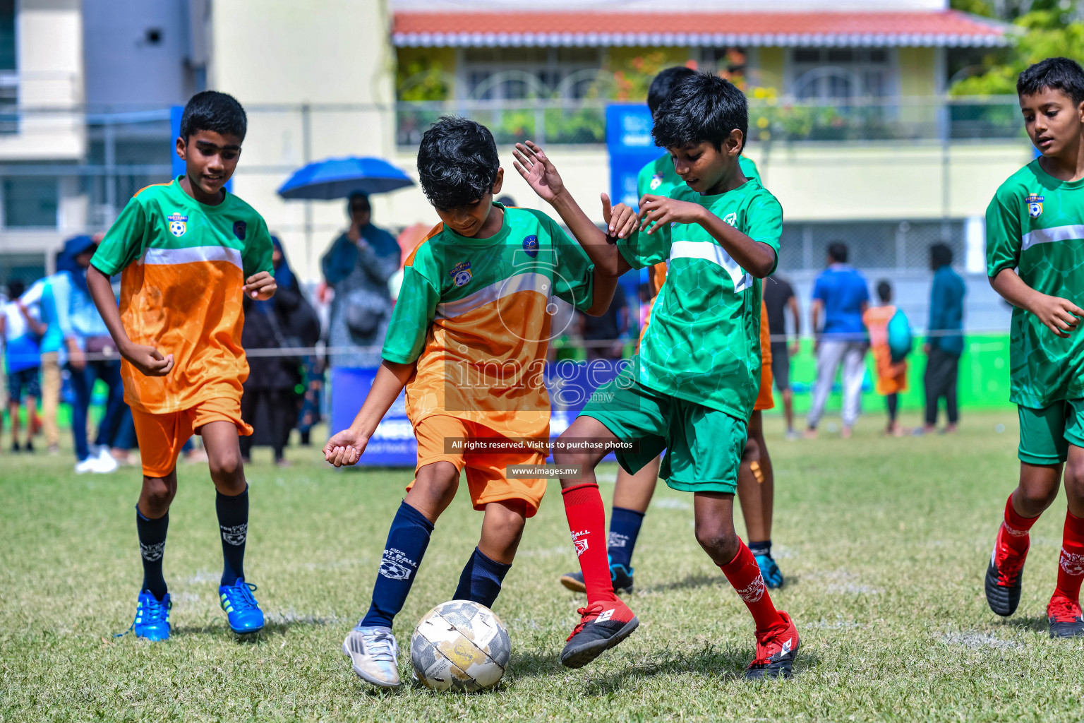 Day 3 of Milo Kids Football Fiesta 2022 was held in Male', Maldives on 21st October 2022. Photos: Nausham Waheed/ images.mv