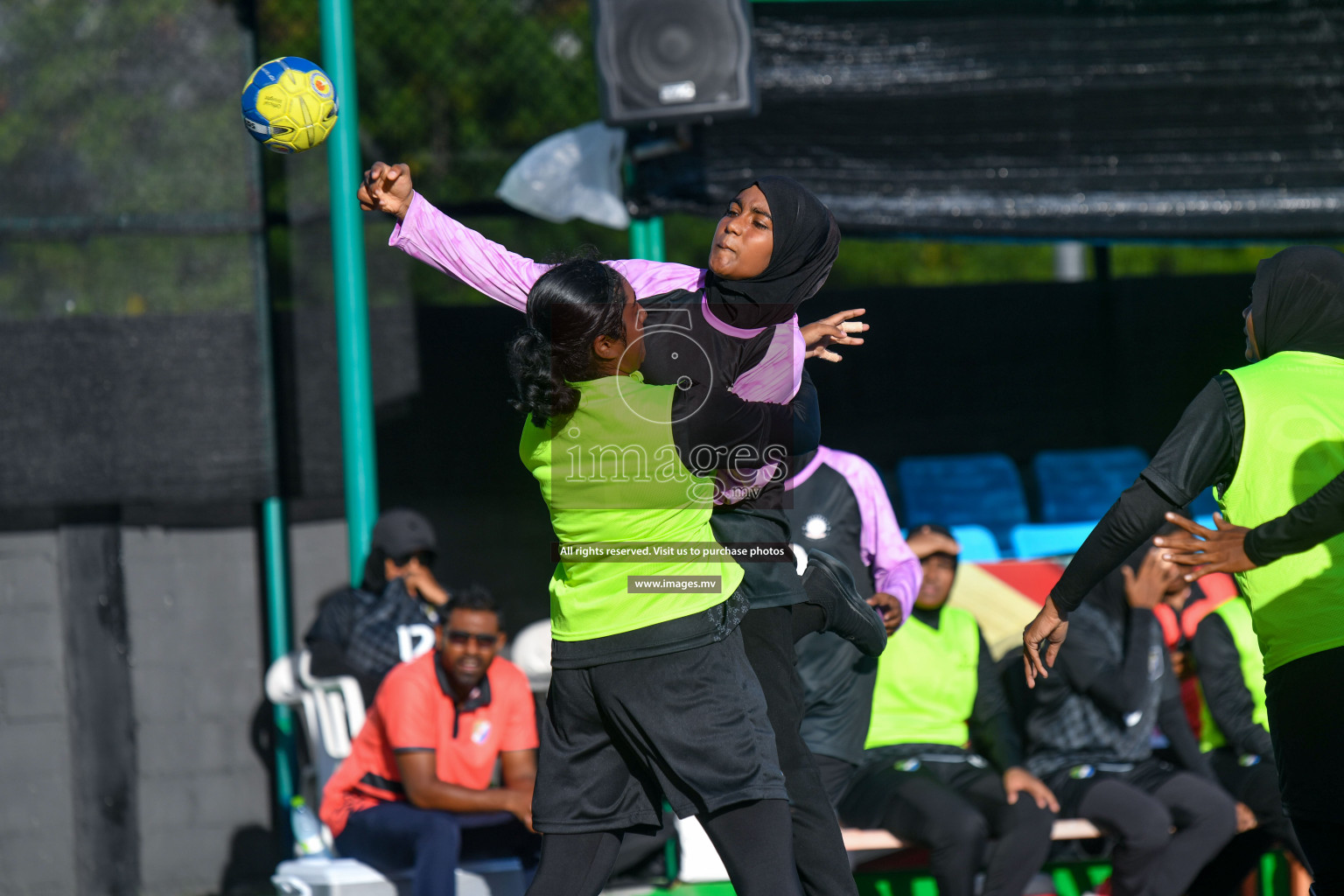 Day 8 of 6th MILO Handball Maldives Championship 2023, held in Handball ground, Male', Maldives on 27th May 2023 Photos: Nausham Waheed/ Images.mv