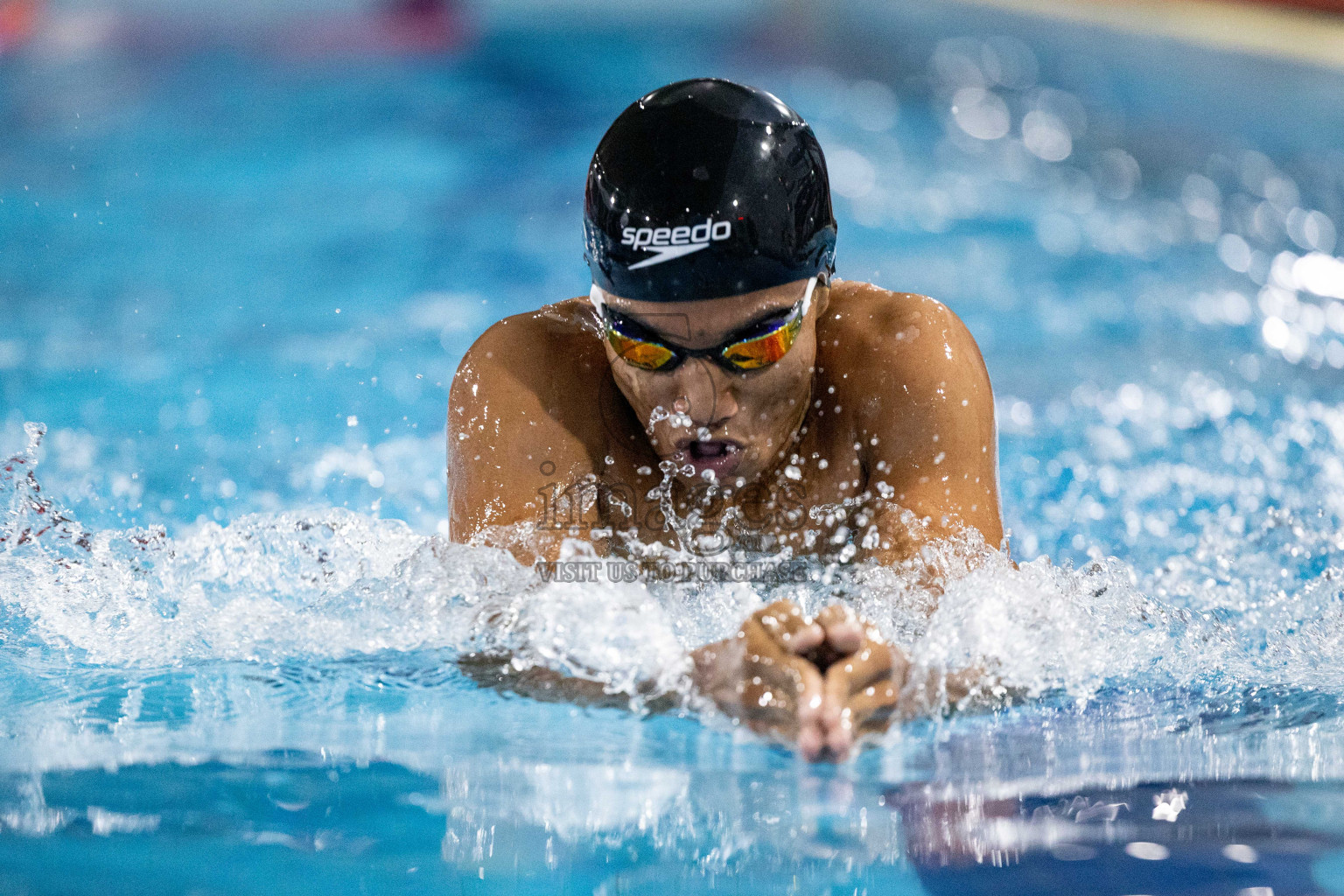 Day 4 of 20th Inter-school Swimming Competition 2024 held in Hulhumale', Maldives on Tuesday, 15th October 2024. Photos: Ismail Thoriq / images.mv