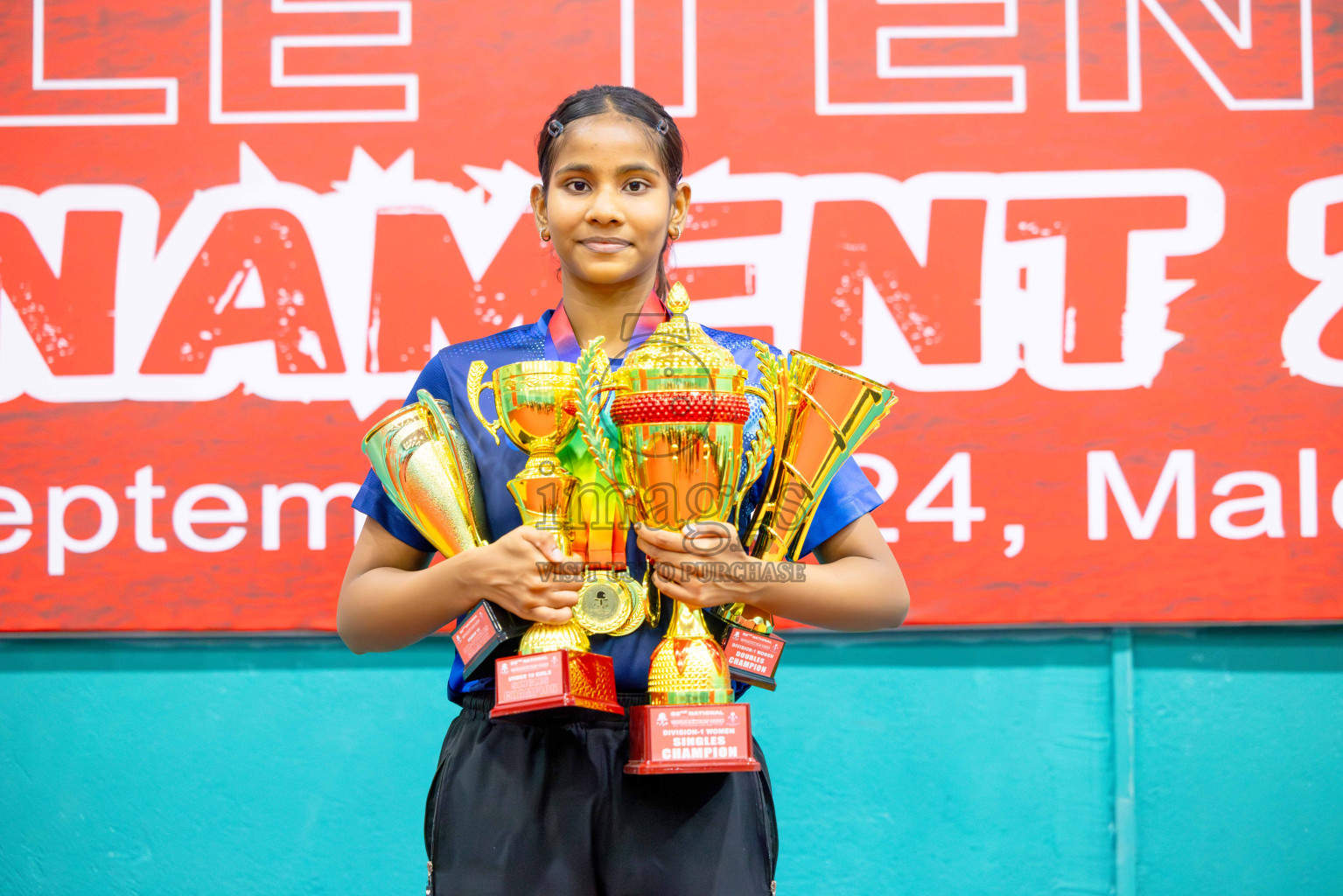 Finals of National Table Tennis Tournament 2024 was held at Male' TT Hall on Friday, 6th September 2024. 
Photos: Abdulla Abeed / images.mv