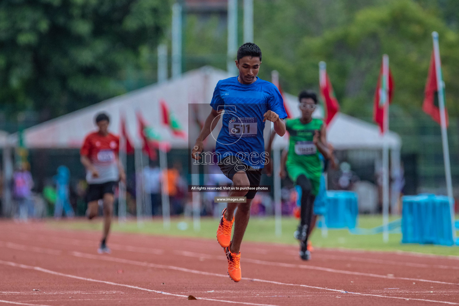 Day 4 of Inter-School Athletics Championship held in Male', Maldives on 26th May 2022. Photos by: Maanish / images.mv