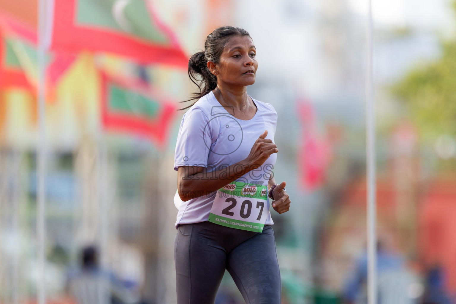 Day 1 of National Athletics Championship 2025 was held at Ekuveni Running Ground in Male', Maldives on Thursday, 14th August 2025. Photos: Hasni / images.mv