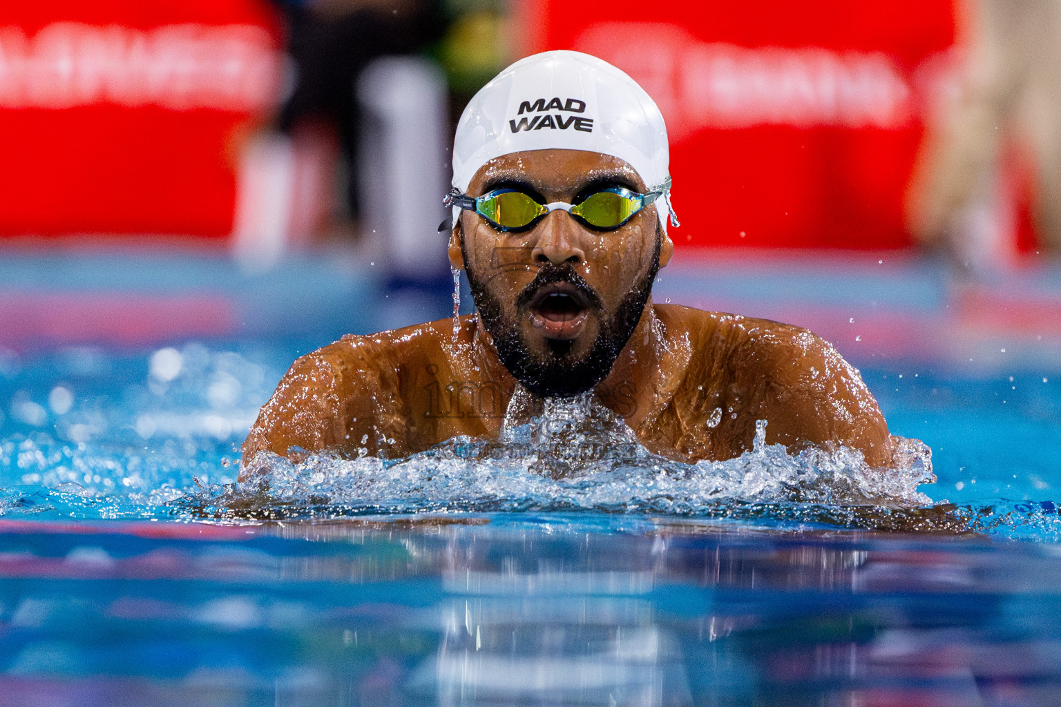 Day 3 of National Swimming Competition 2024 held in Hulhumale', Maldives on Sunday, 15th December 2024. Photos: Nausham Waheed/ images.mv