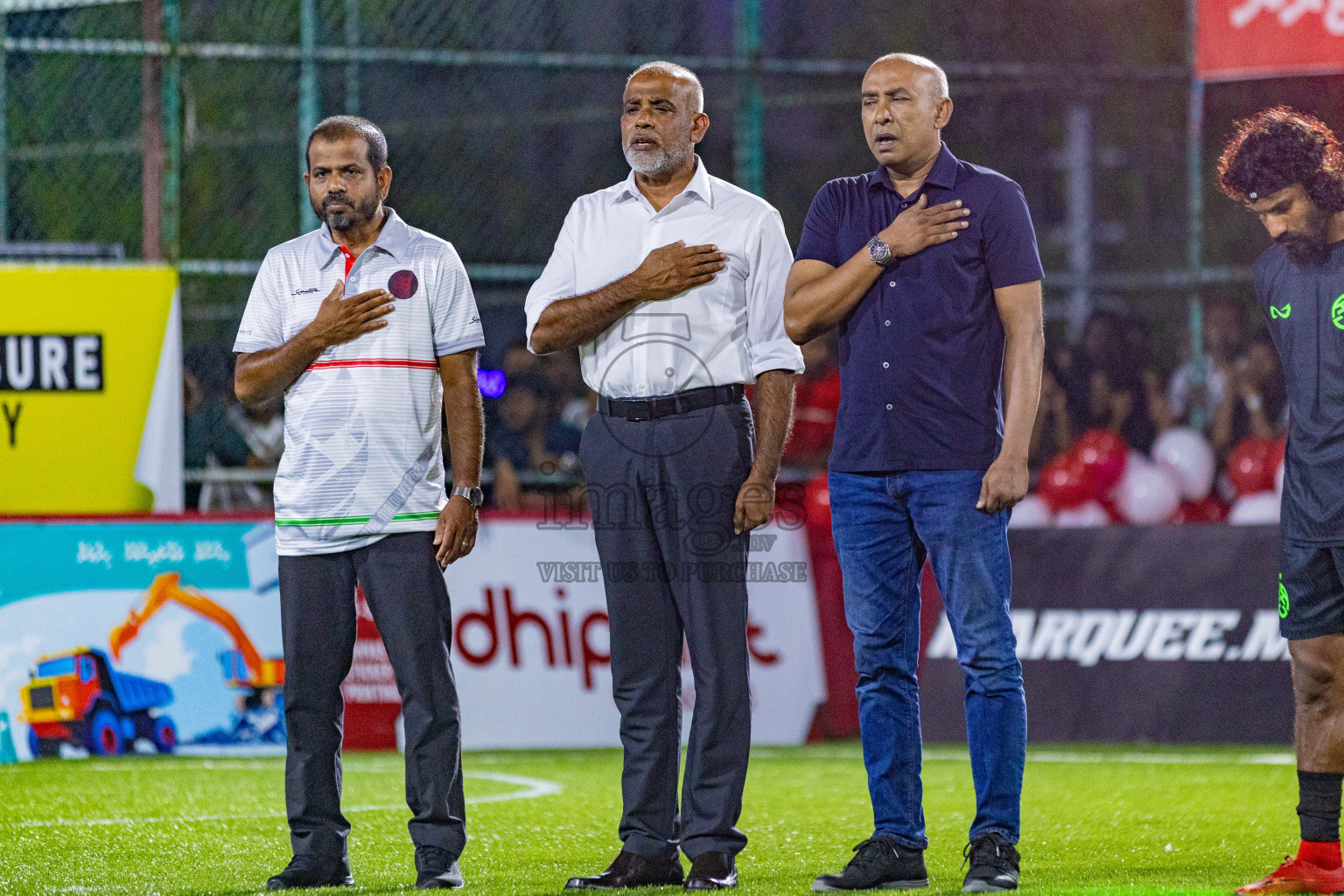 Road Recreation Club vs Club Combination SC Eydhafushi in Kings Cup Final of Club Maldives 2025 was held in Rehendhi Futsal Ground, Hulhumale', Maldives on Tuesday, 9th September 2025. Photos: Areef Adam / images.mv