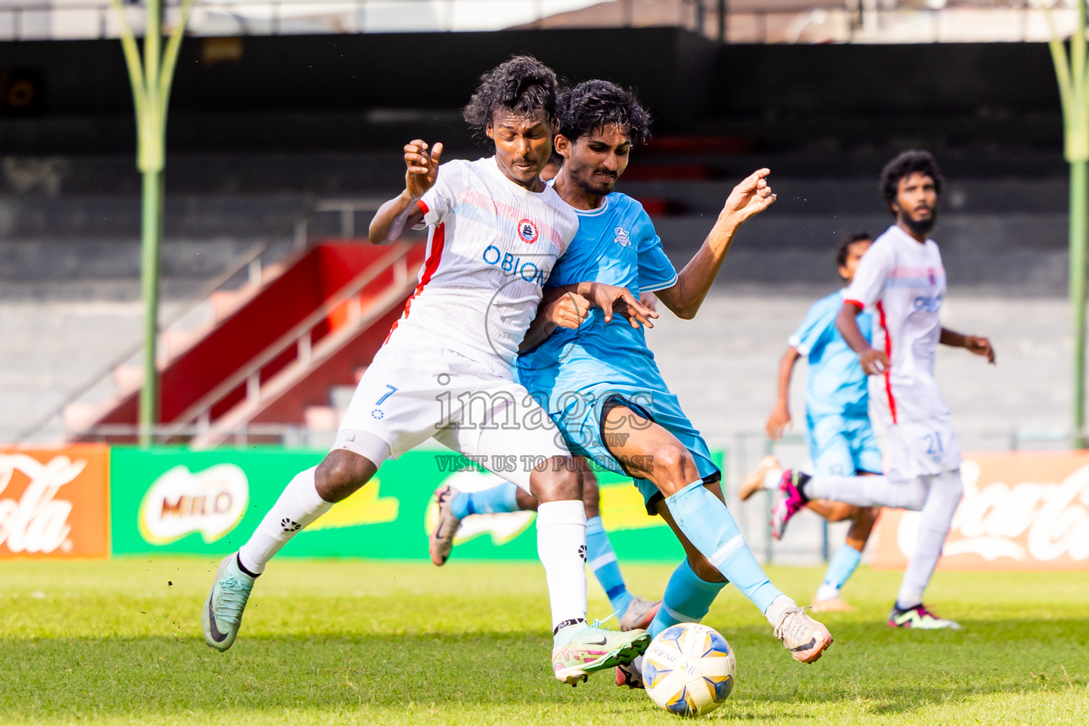 Odi Sports Club vs Mahibadhoo Sports Club in the FAM League Cup 2025 held at National Football Stadium, Male', Maldives on Friday, 9th May 2025. Photos By: Nausham Waheed / images.mv