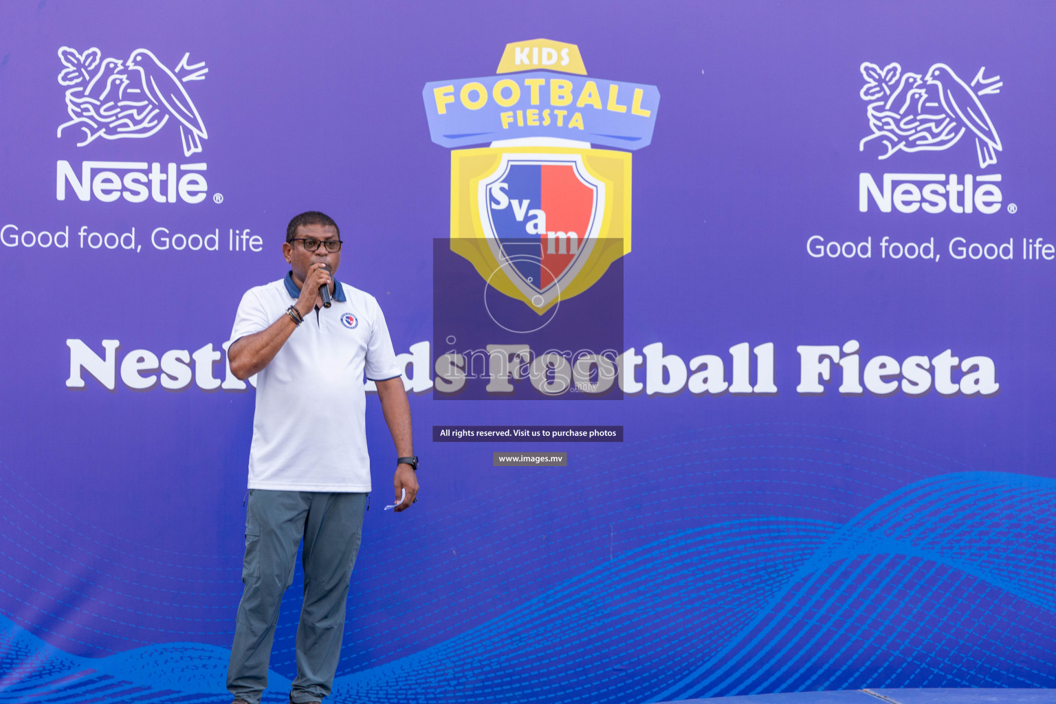 Day 4 of Nestle Kids Football Fiesta, held in Henveyru Football Stadium, Male', Maldives on Saturday, 14th October 2023
Photos: Ismail Thoriq / images.mv