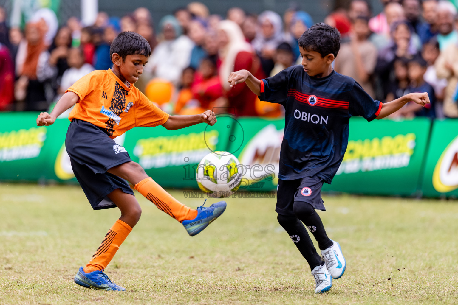 Day 3 of MILO SVAM Juniors 2025 (U-8) was held at Henveiru Stadium in Male', Maldives on Saturday, 28th June 2025. 
Photos: Hassan Simah / images.mv