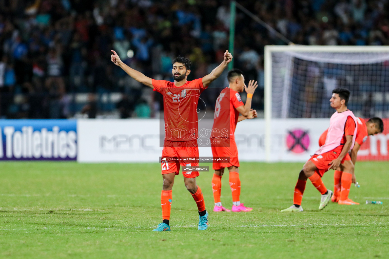 Kuwait vs India in the Final of SAFF Championship 2023 held in Sree Kanteerava Stadium, Bengaluru, India, on Tuesday, 4th July 2023. Photos: Nausham Waheed, Hassan Simah / images.mv