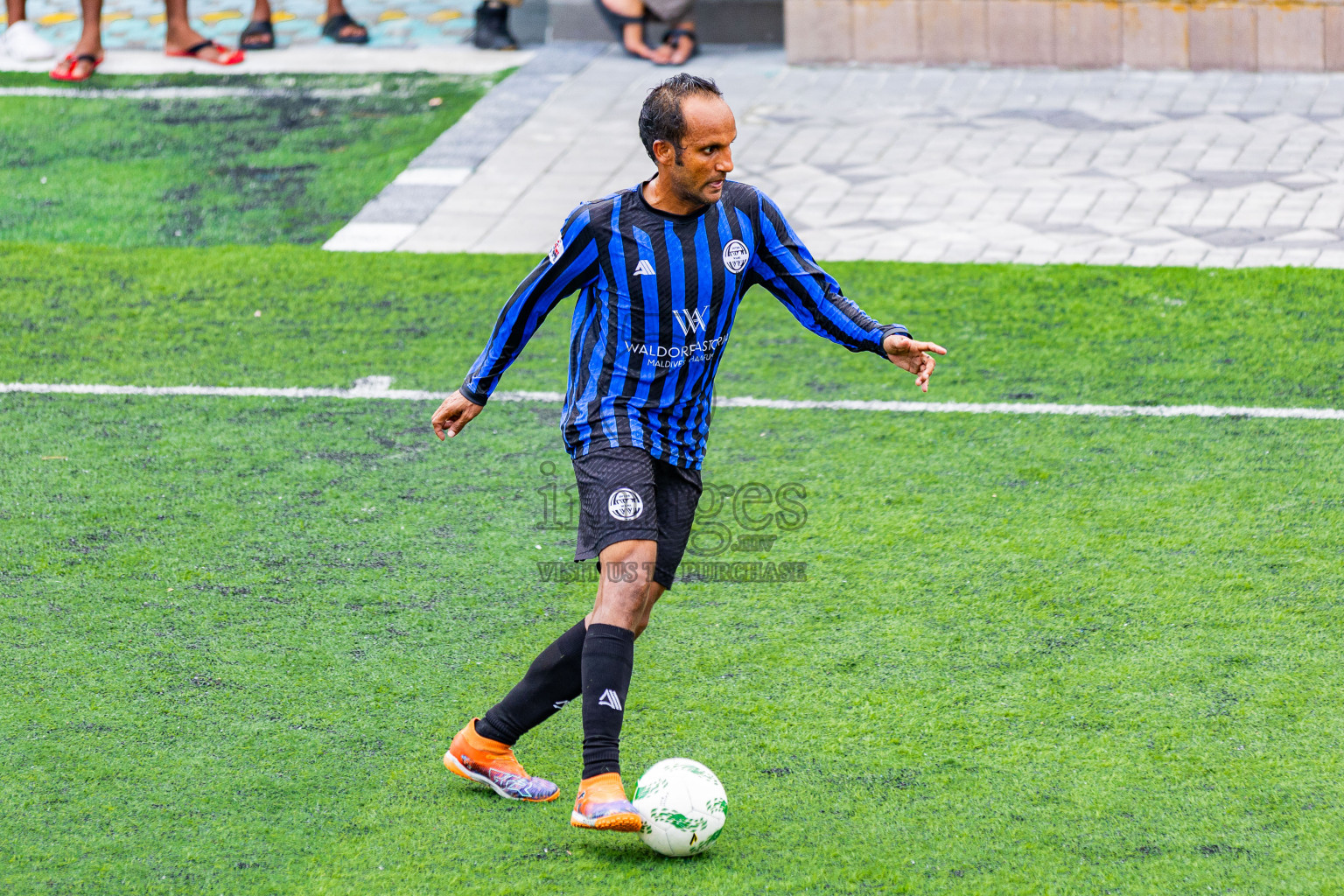 Waldorf Astoria vs Hard Rock Hotel in Semi Finals of Resort League 2025 (South Male Zone) day 14 was held on Thursday, 16th October 2025 in Crossroads's Maldives, Photos: Areef Adam / images.mv