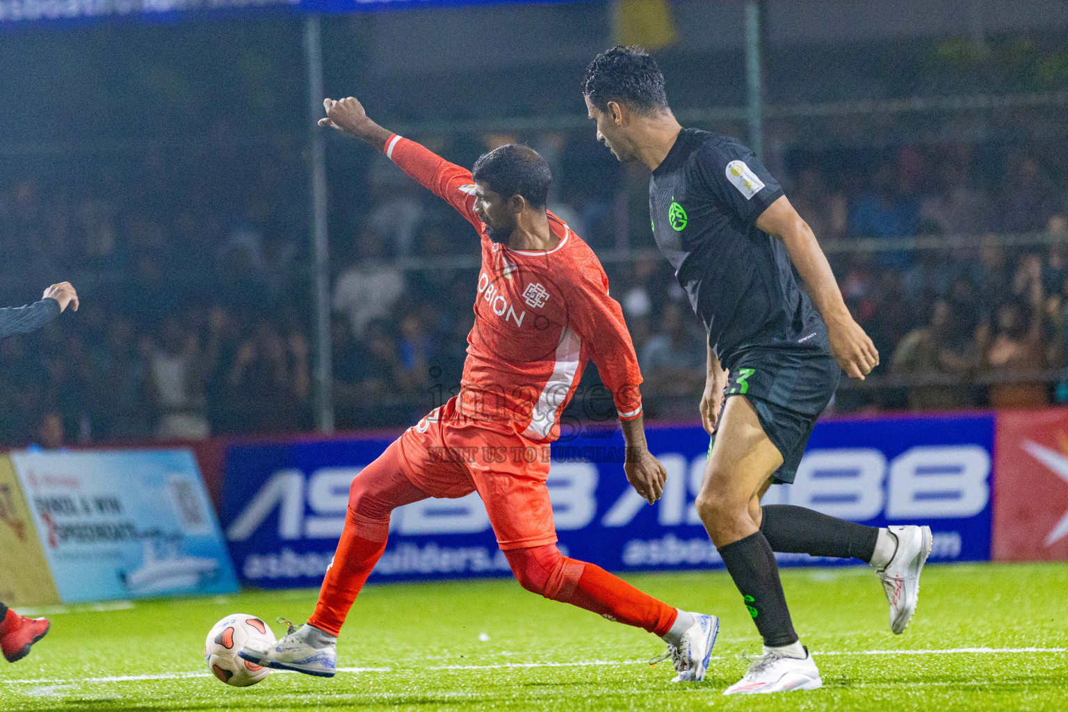 Road Recreation Club vs Club Combination SC Eydhafushi in Kings Cup Final of Club Maldives 2025 was held in Rehendhi Futsal Ground, Hulhumale', Maldives on Tuesday, 9th September 2025. Photos: Areef Adam / images.mv