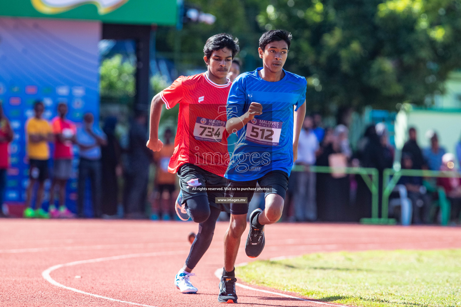 Day 2 of Inter-School Athletics Championship held in Male', Maldives on 25th May 2022. Photos by: Maanish / images.mv